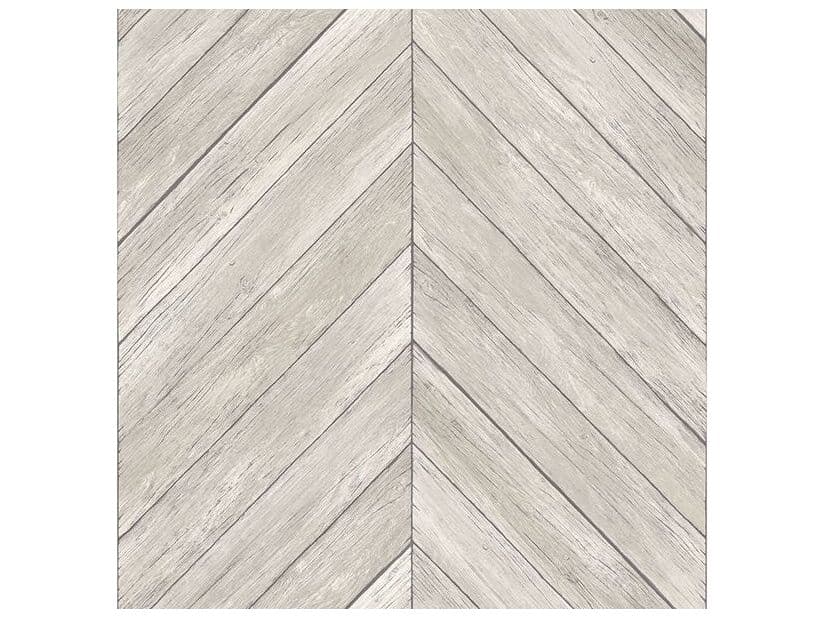 Brewster Home Fashions Fresh Start Kitchen & Bath Parisian Dove Chevron Wood Wallpaper