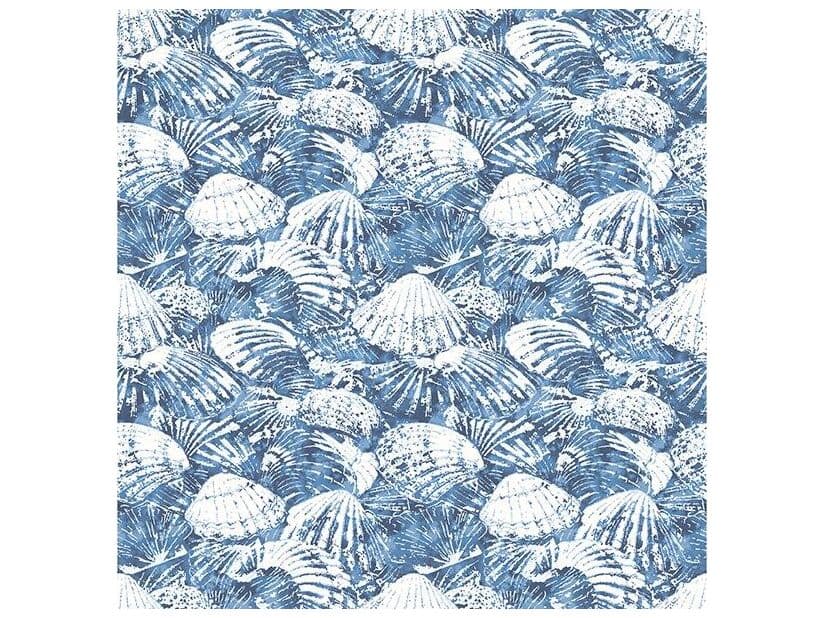 Brewster Home Fashions Fresh Start Kitchen & Bath Surfside Blue Shells Wallpaper
