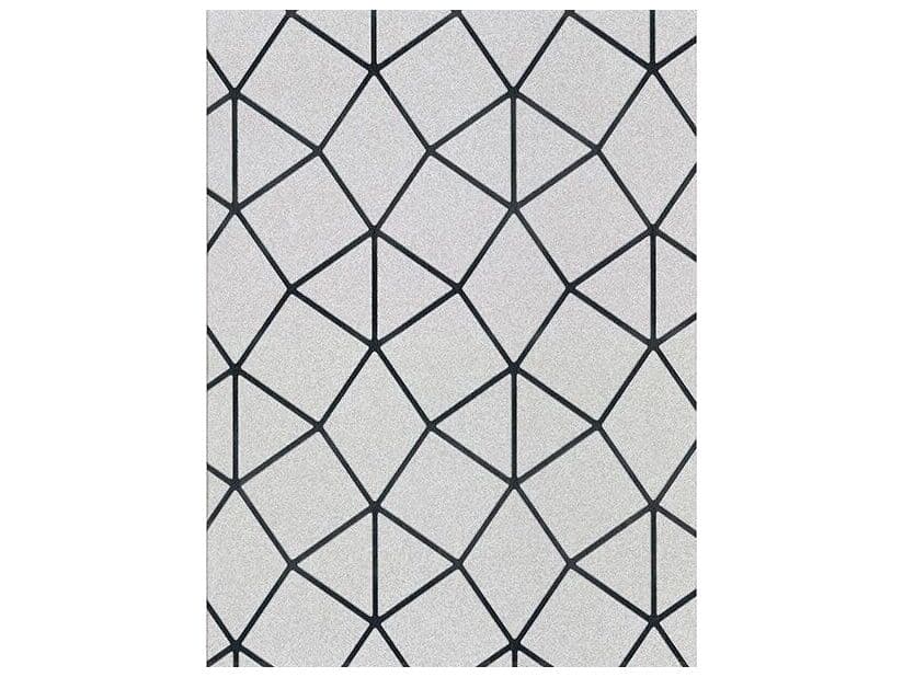 Brewster Home Fashions Fresh Start Kitchen & Bath Albion Silver Geometric Wallpaper