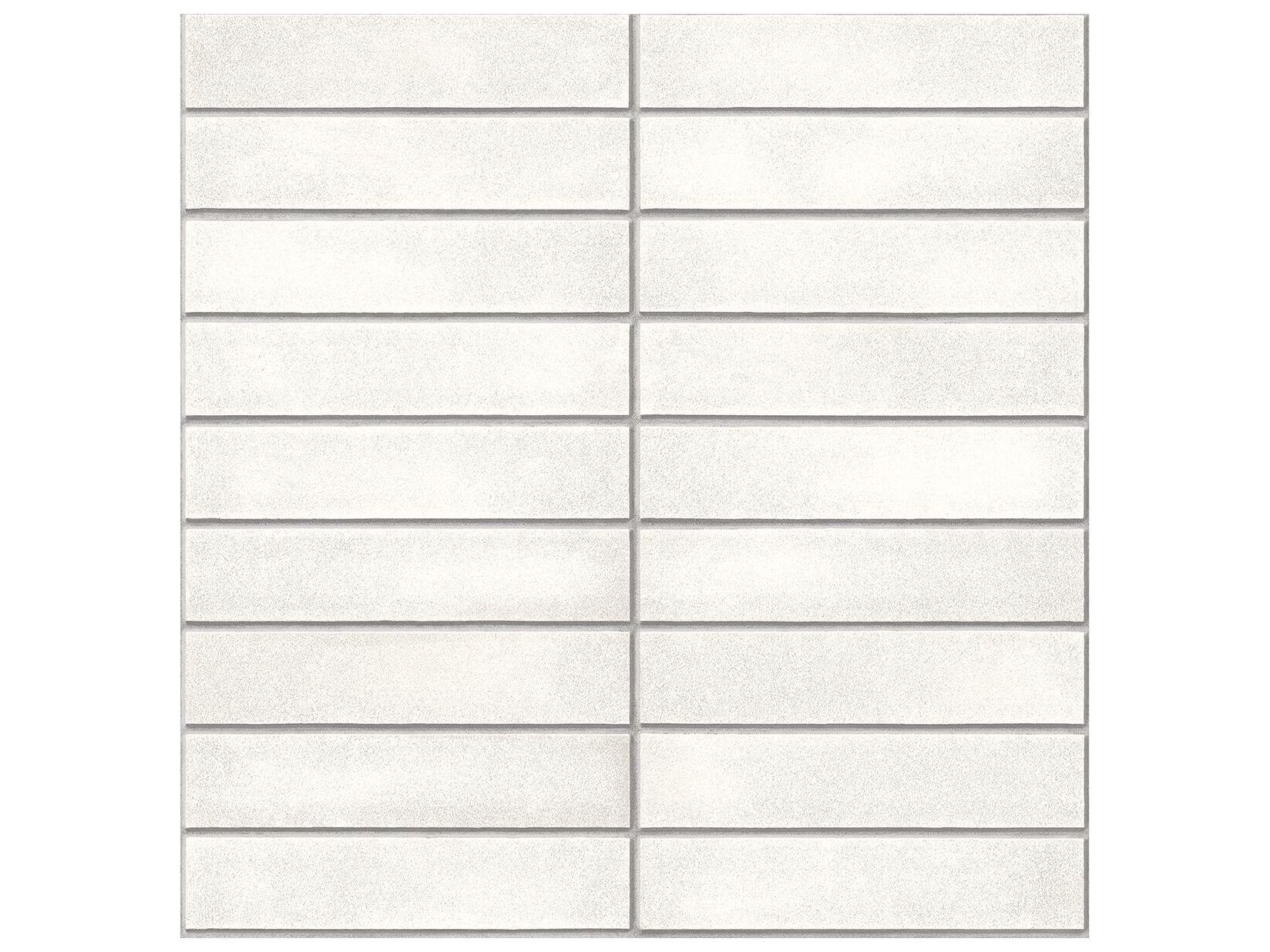 Brewster Home Fashions A-street Prints Midcentury White Modern Bricks Wallpaper