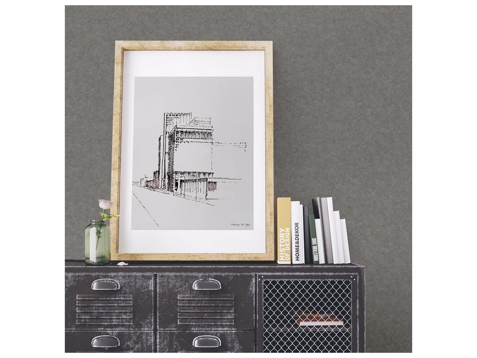 Brewster Home Fashions A-street Prints Duchamp Dark Grey Metallic Texture Wallpaper