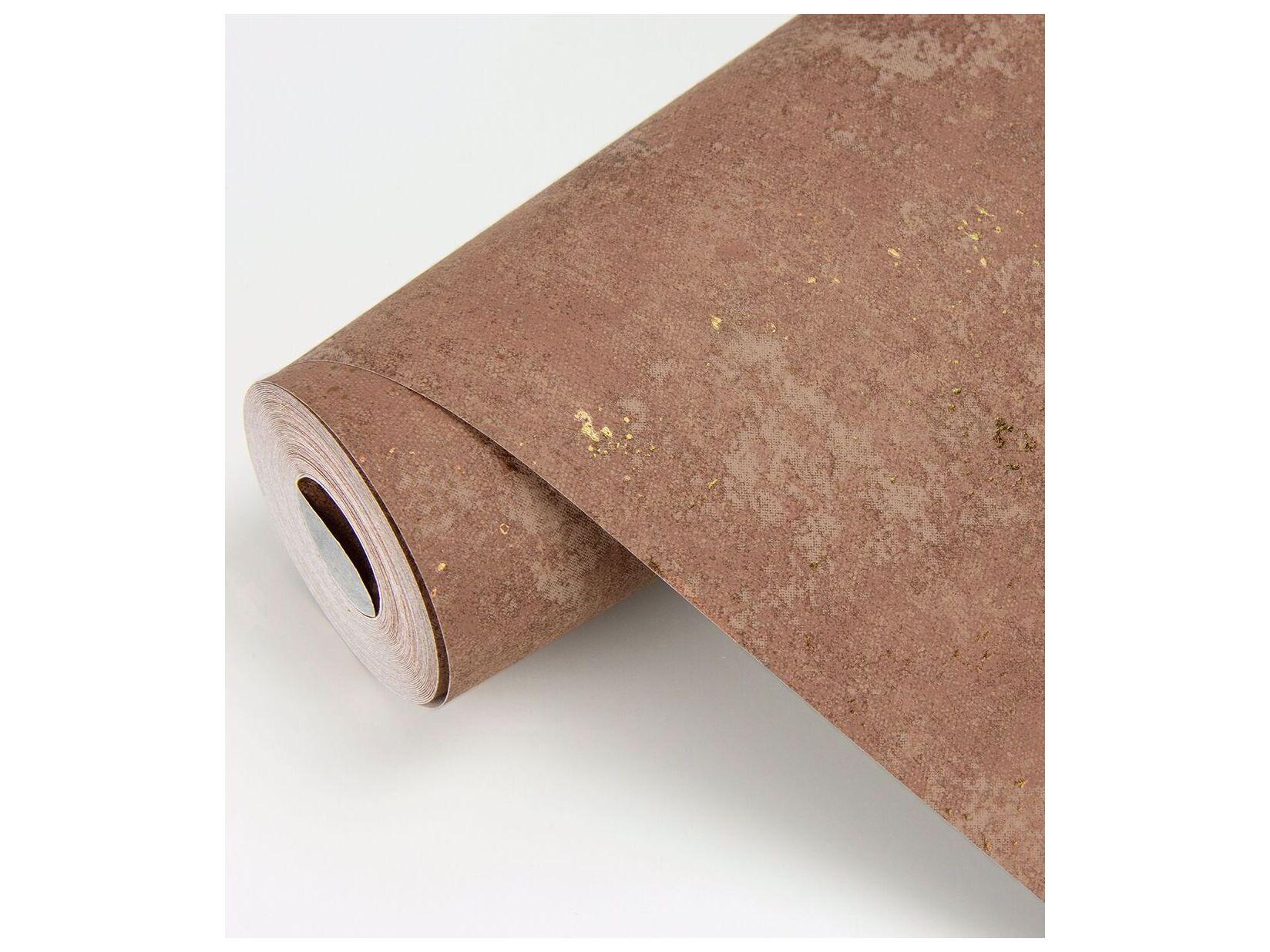 Brewster Home Fashions Polished Drizzle Dark Red Speckle Wallpaper