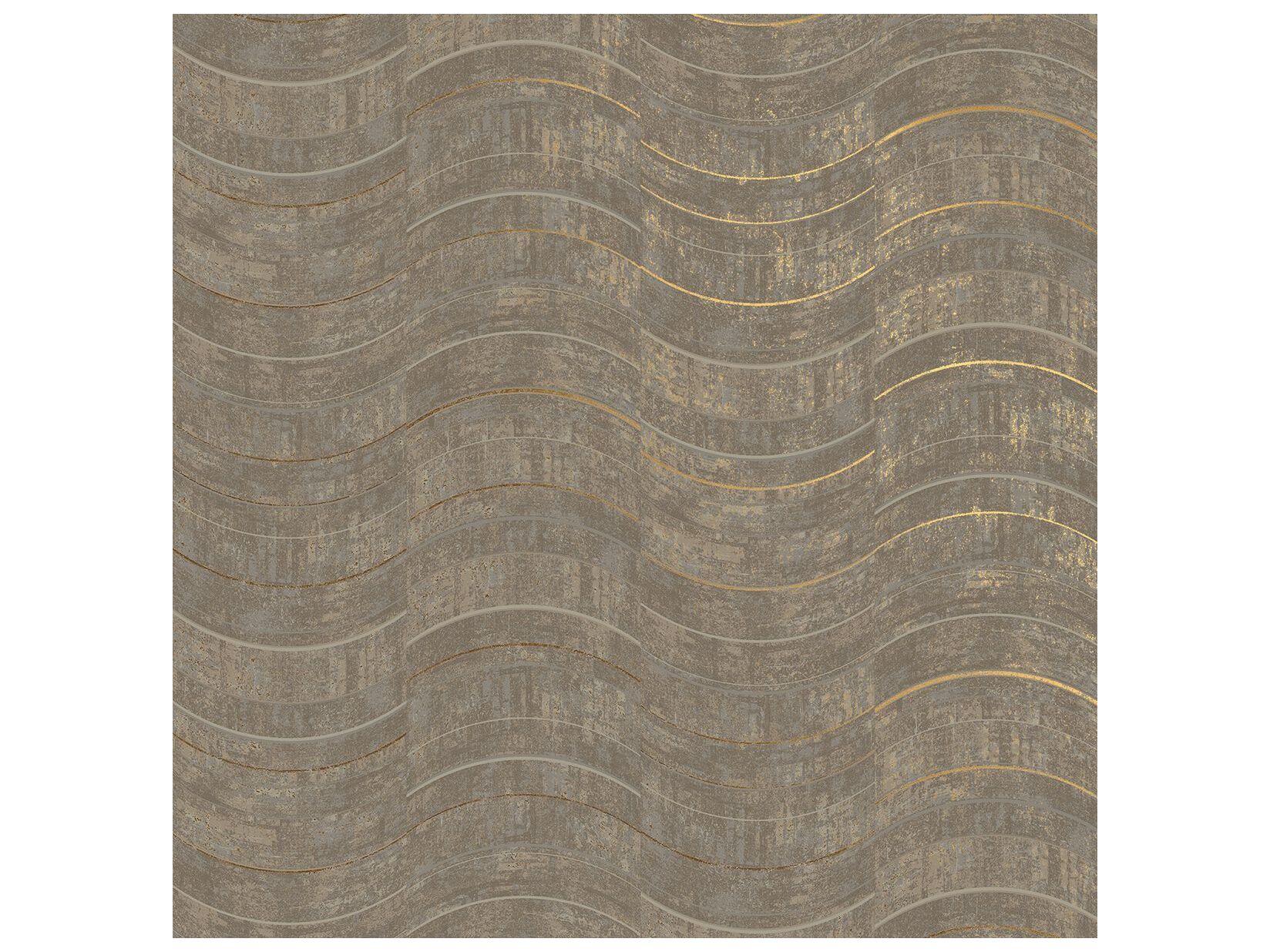 Brewster Home Fashions Polished Hydra Light Grey Geometric Wallpaper