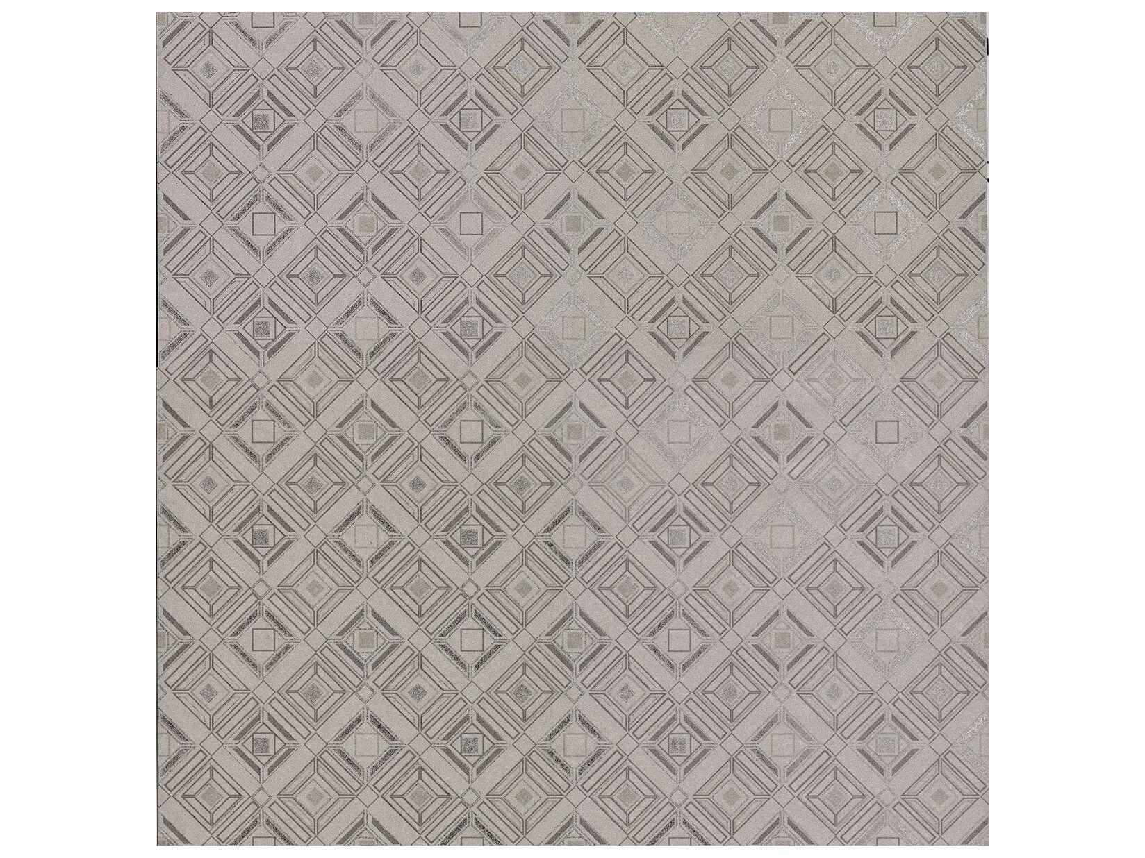 Brewster Home Fashions Polished Sonic Light Grey Geometric Wallpaper
