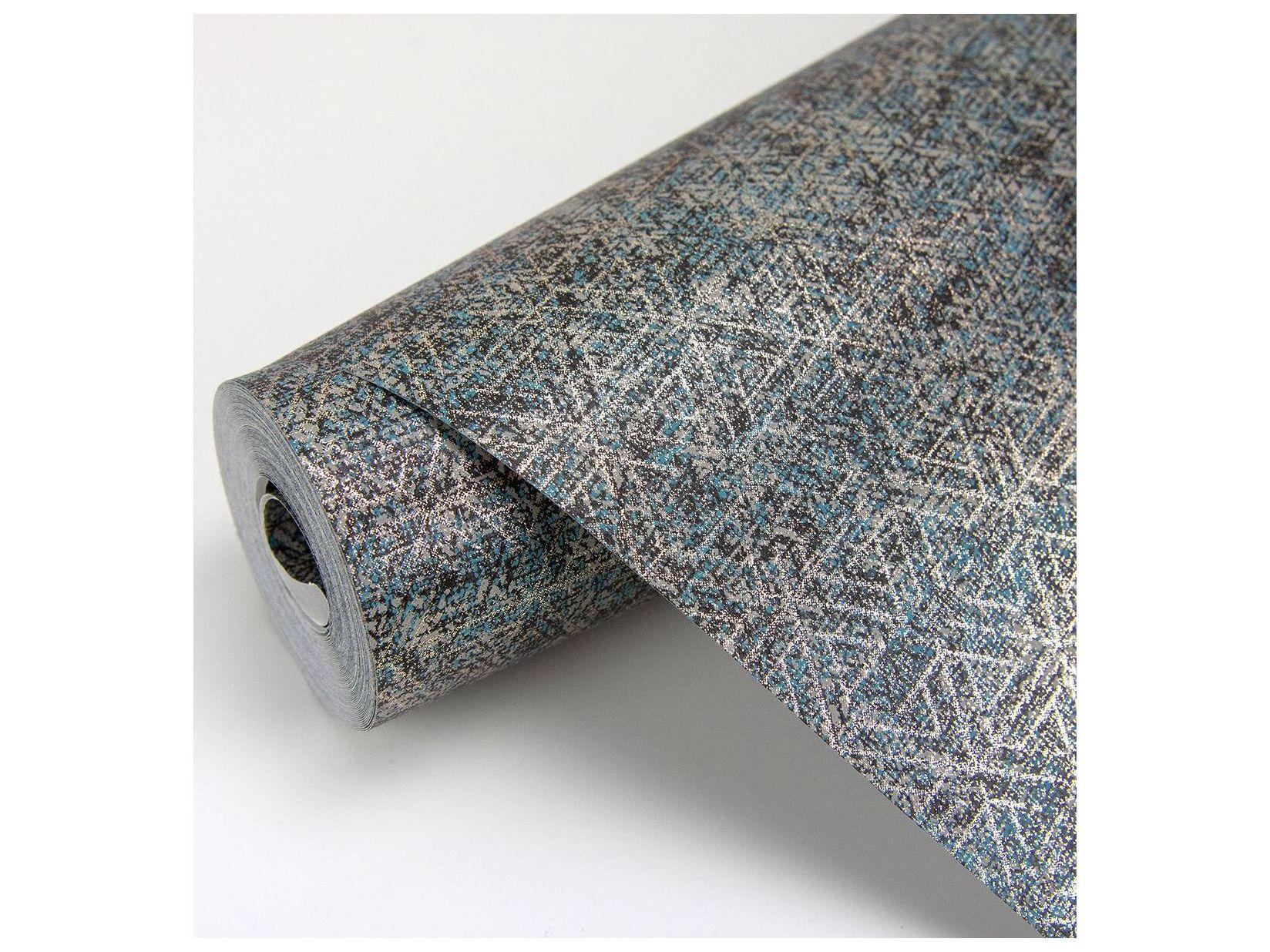 Brewster Home Fashions Polished Cosmic Multicolor Geometric Wallpaper