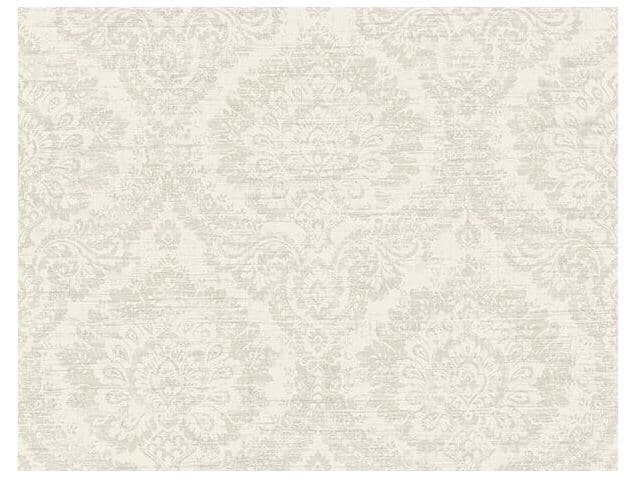 Brewster Home Fashions Kenneth James Kauai Beige Damask Wallpaper