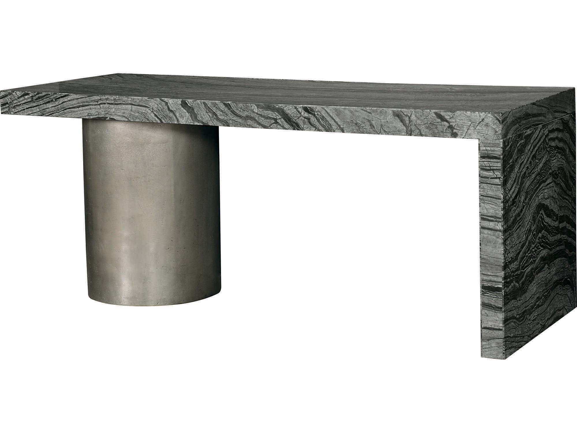 Bernhardt Linea Black Computer Desk