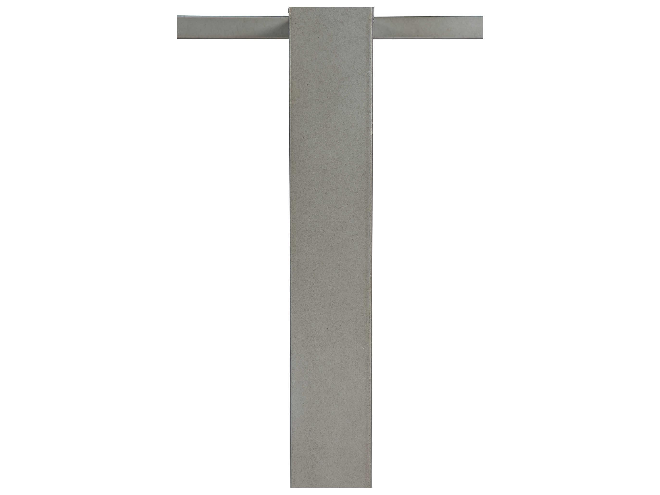 Bernhardt Logan Merrion Round Bone Gray Mist Dining Table