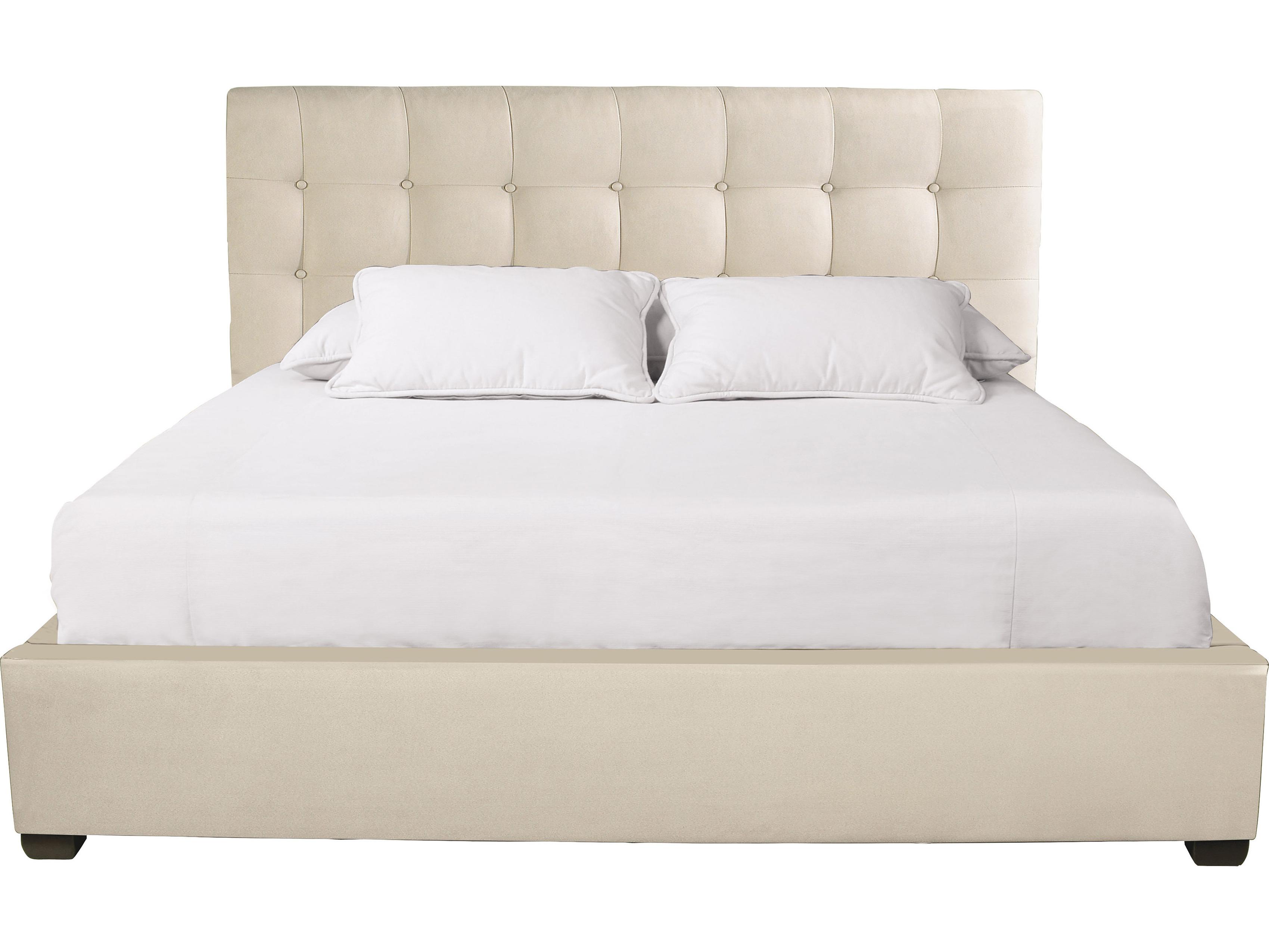 Bernhardt Upholstered Bed Program Beige California King Panel