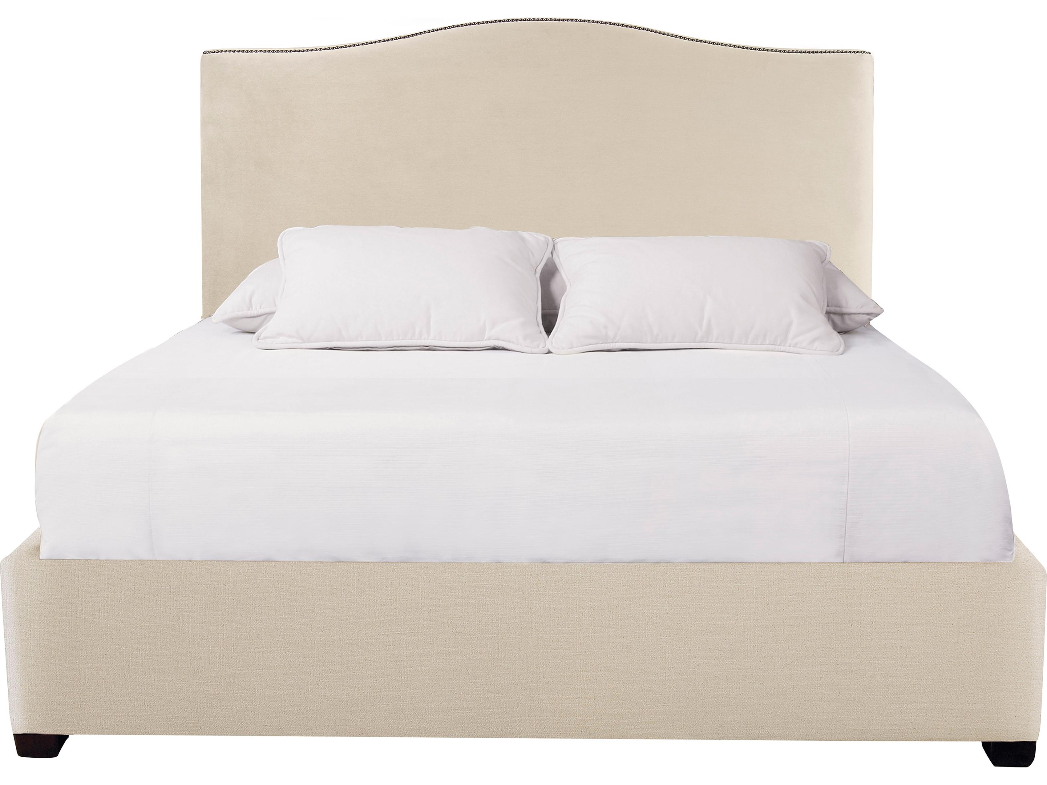Bernhardt Upholstered Bed Program Beige Queen Panel