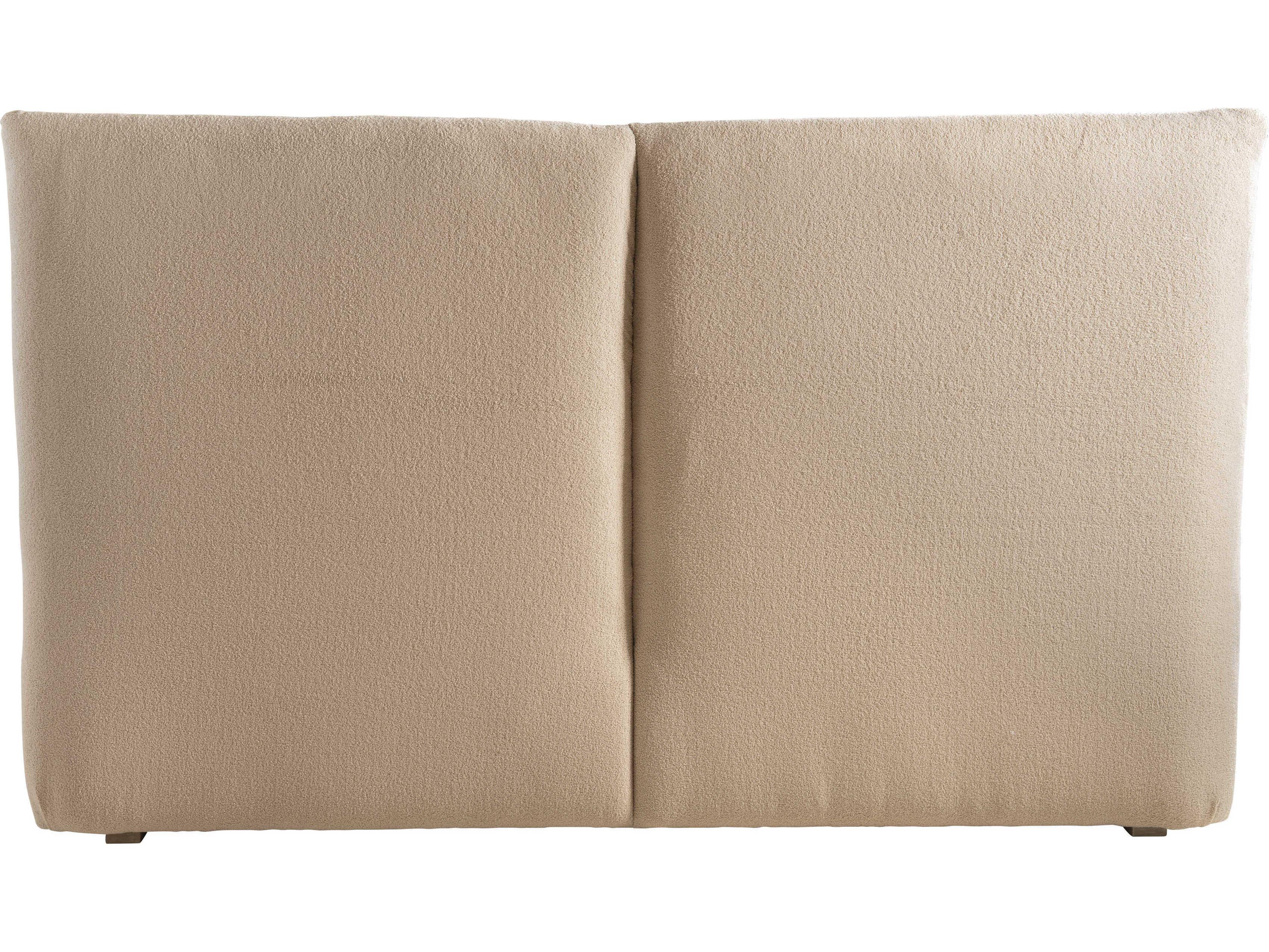 Bernhardt Kalo Beige Upholstered King Panel Bed