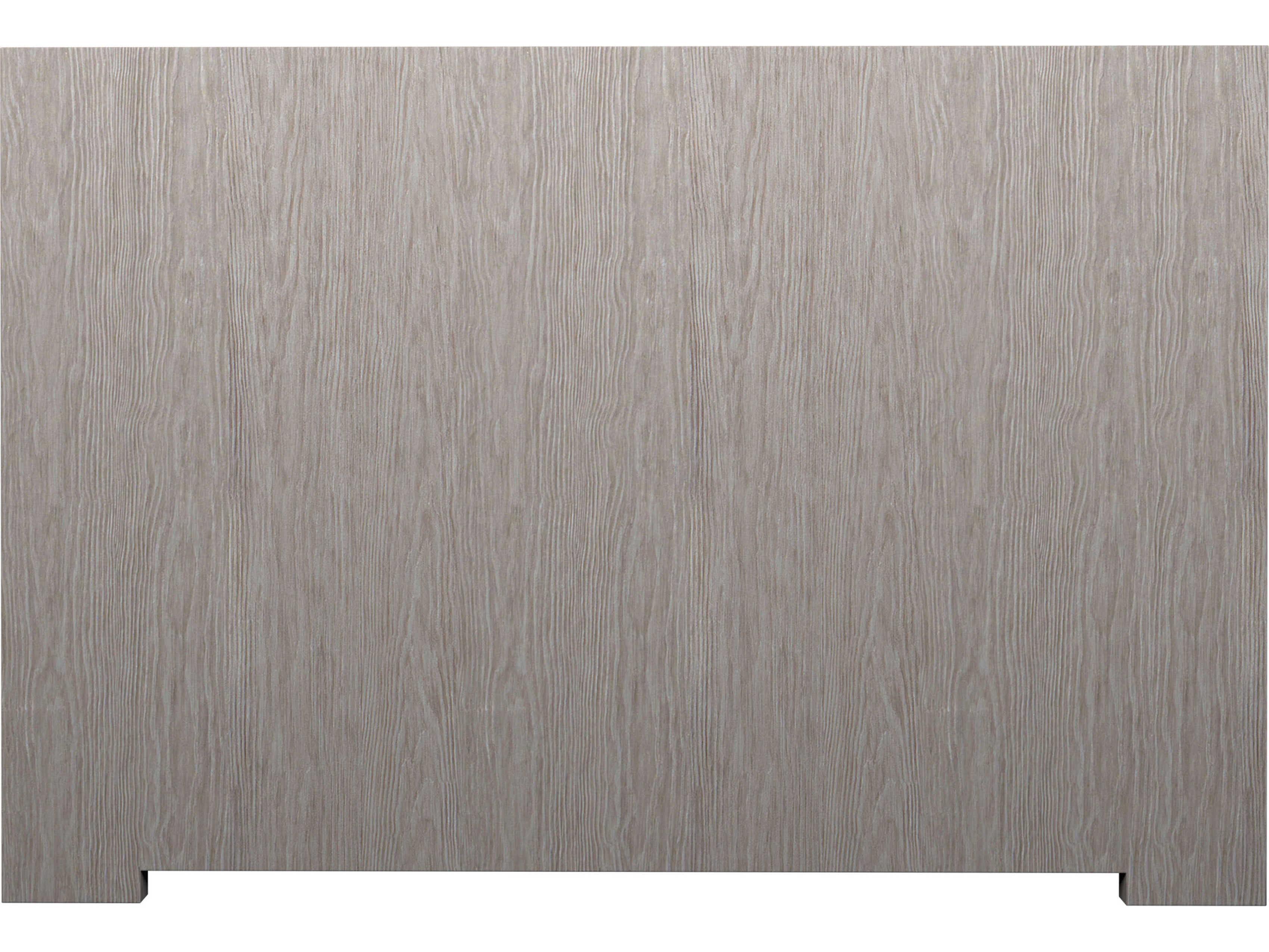 Bernhardt Trianon Gris Gray Upholstered Queen Panel Bed