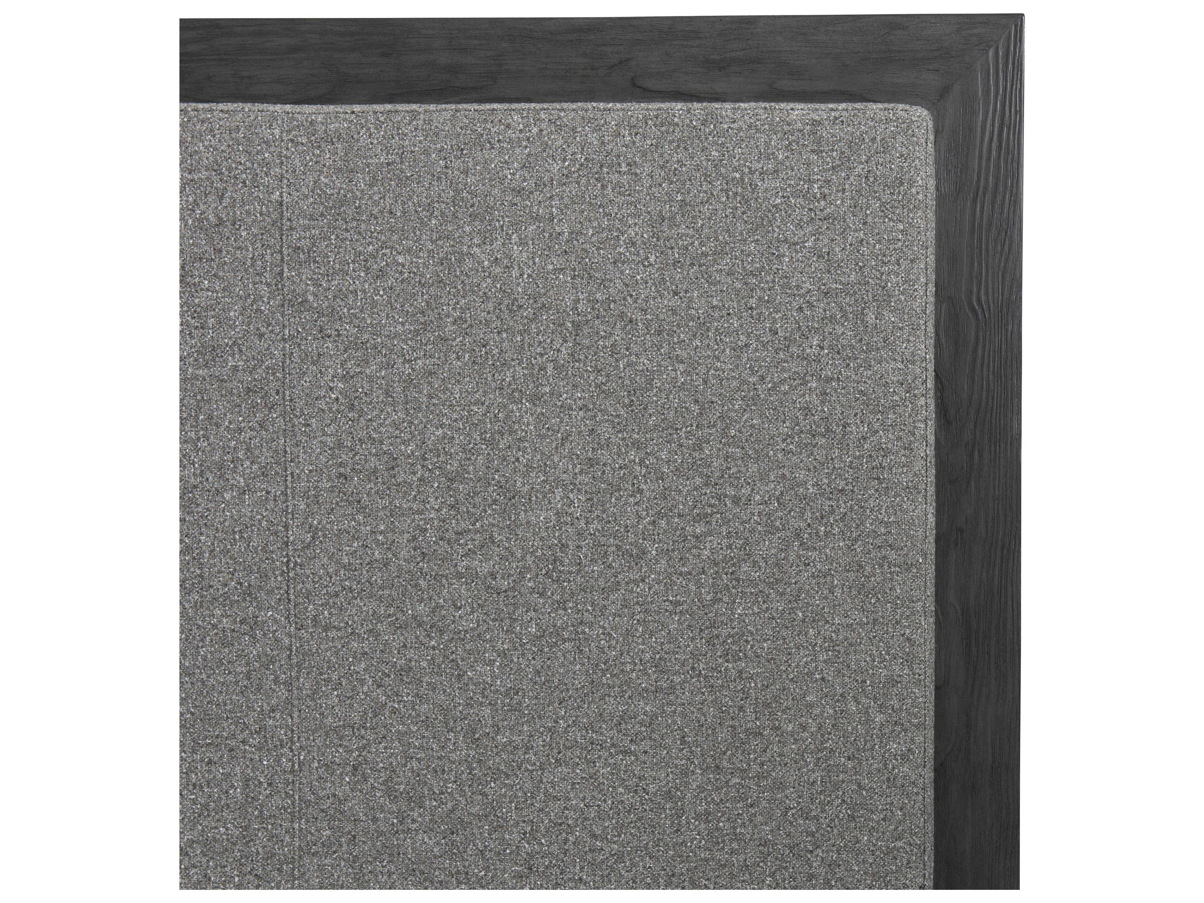 Bernhardt Trianon L'ombre Black Upholstered California King Panel Bed