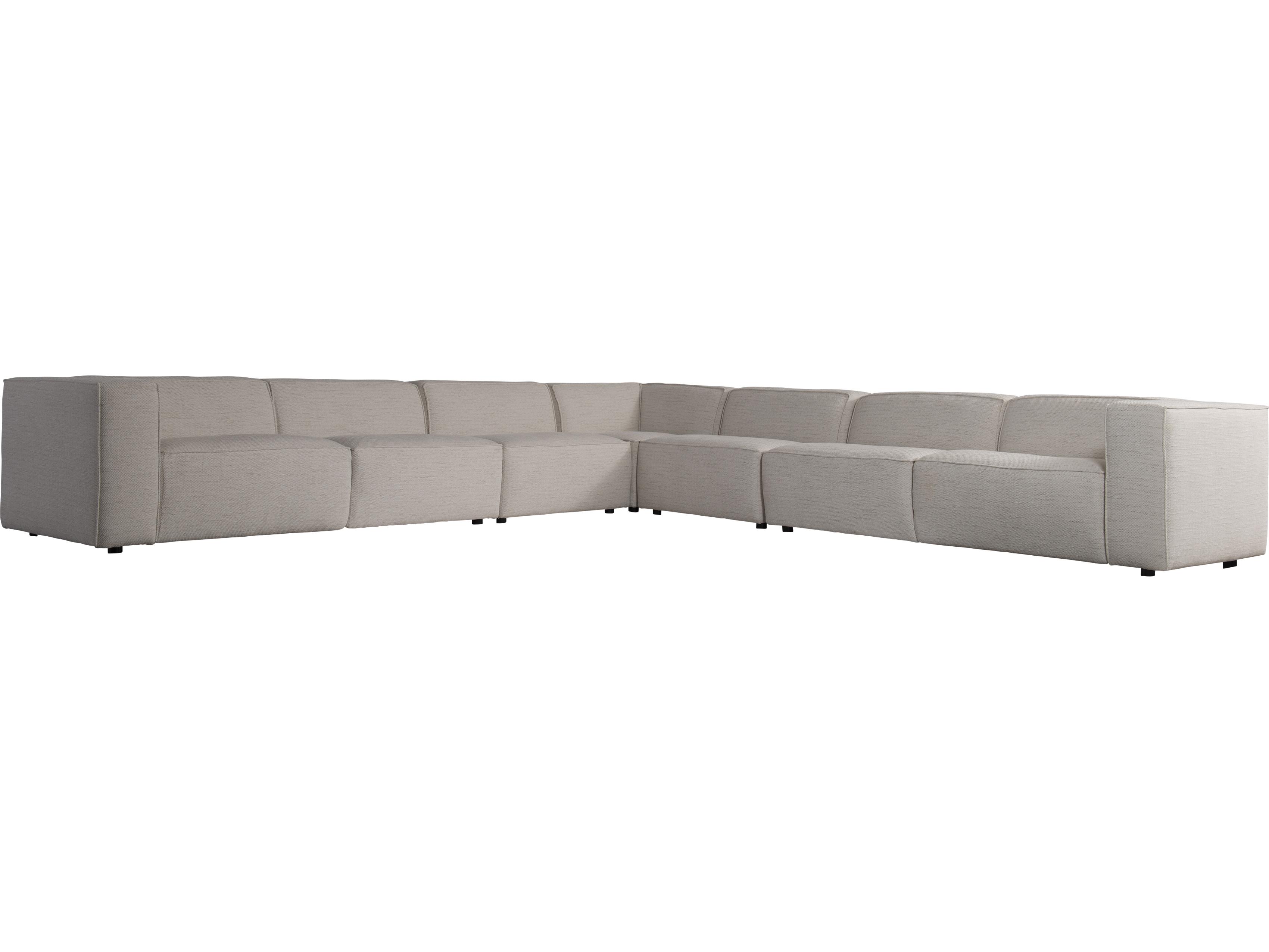 Bernhardt Plush Upholstered Sectional Sofa