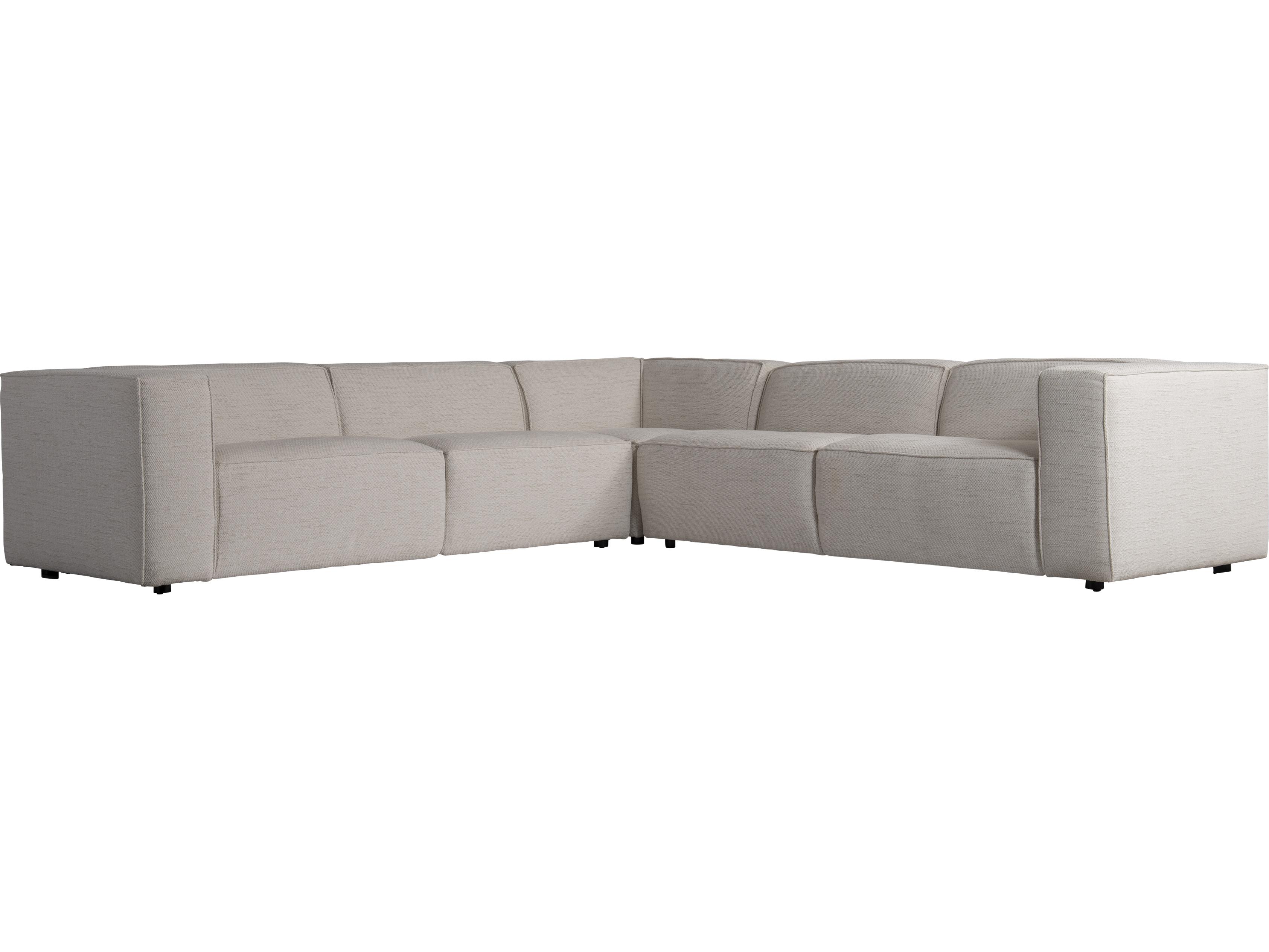 Bernhardt Plush Upholstered Sectional Sofa