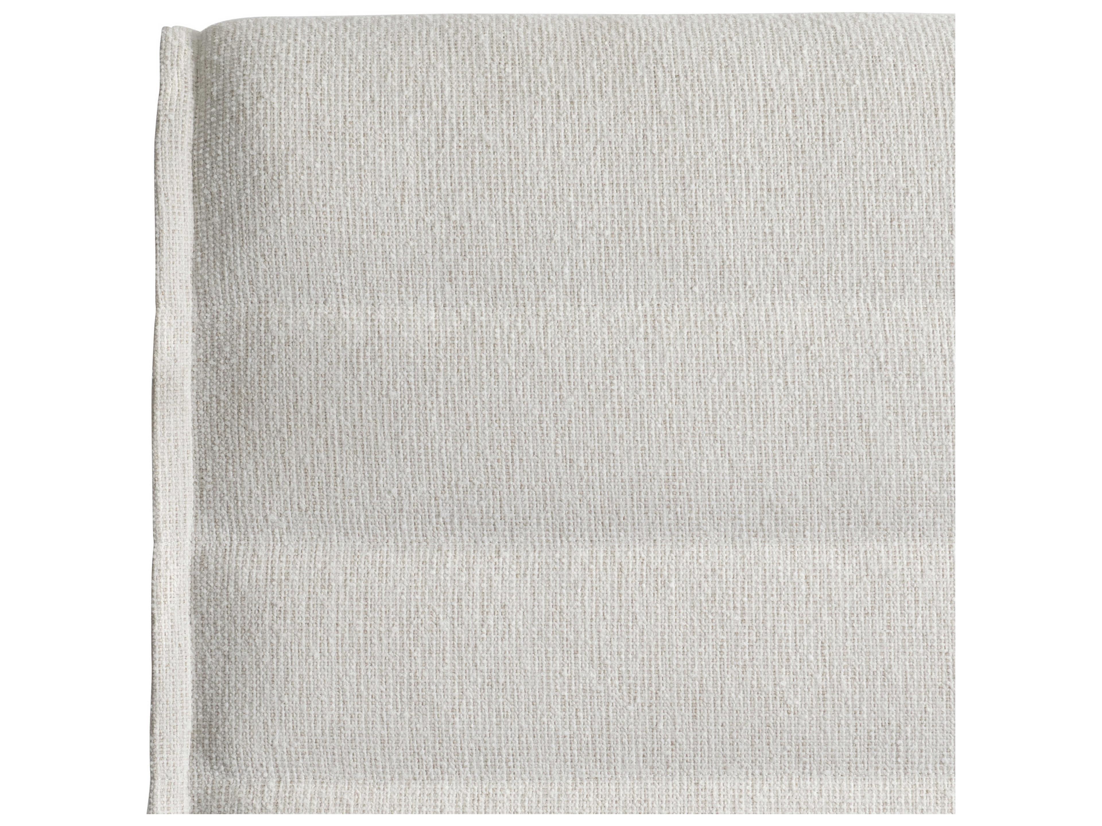 Bernhardt Sereno Lutra White Upholstered California King Panel Bed