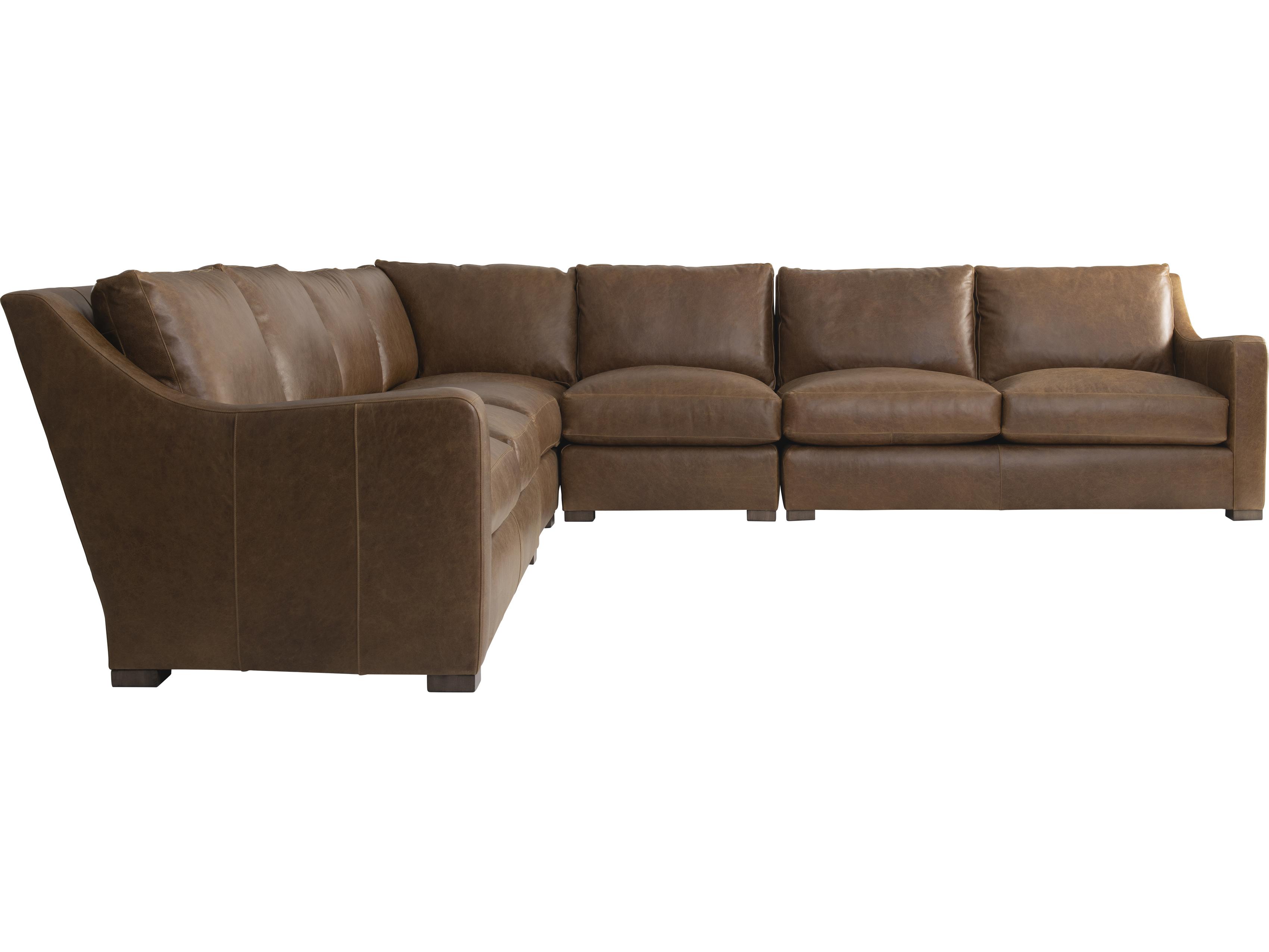 Bernhardt Ventura Leather Sectional Sofa