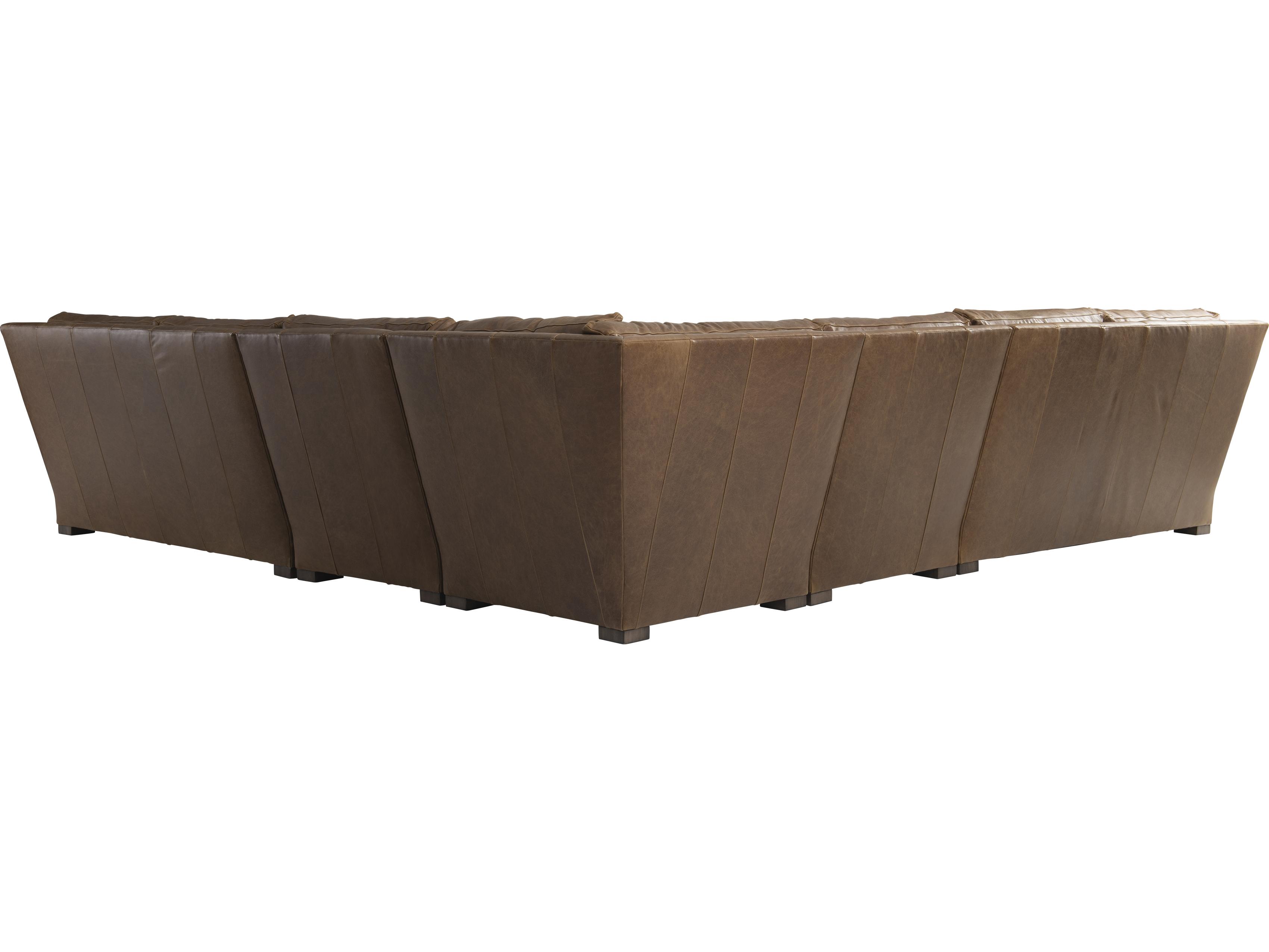 Bernhardt Ventura Leather Sectional Sofa