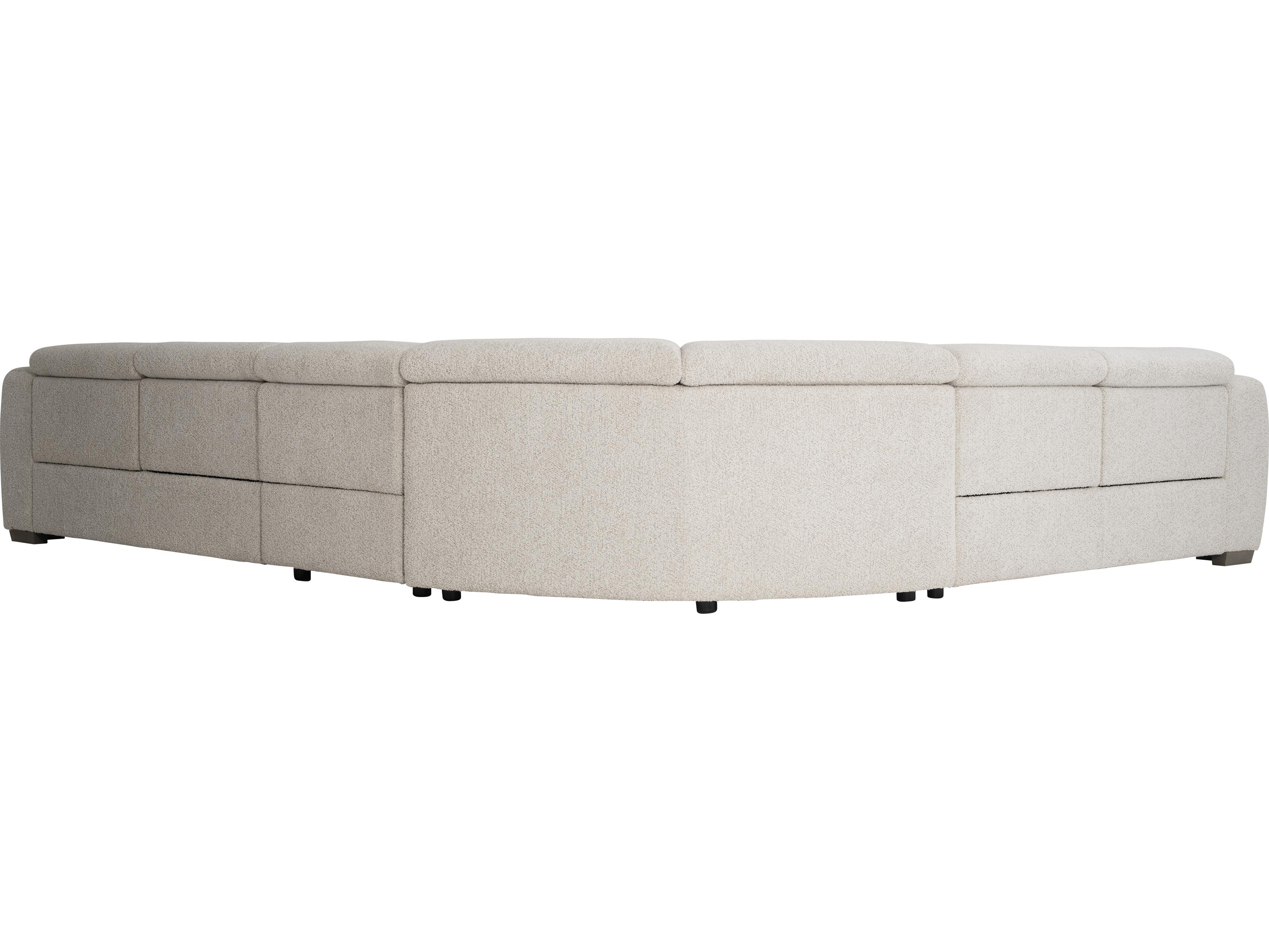 Bernhardt Aldo Gray Upholstered Sectional Sofa