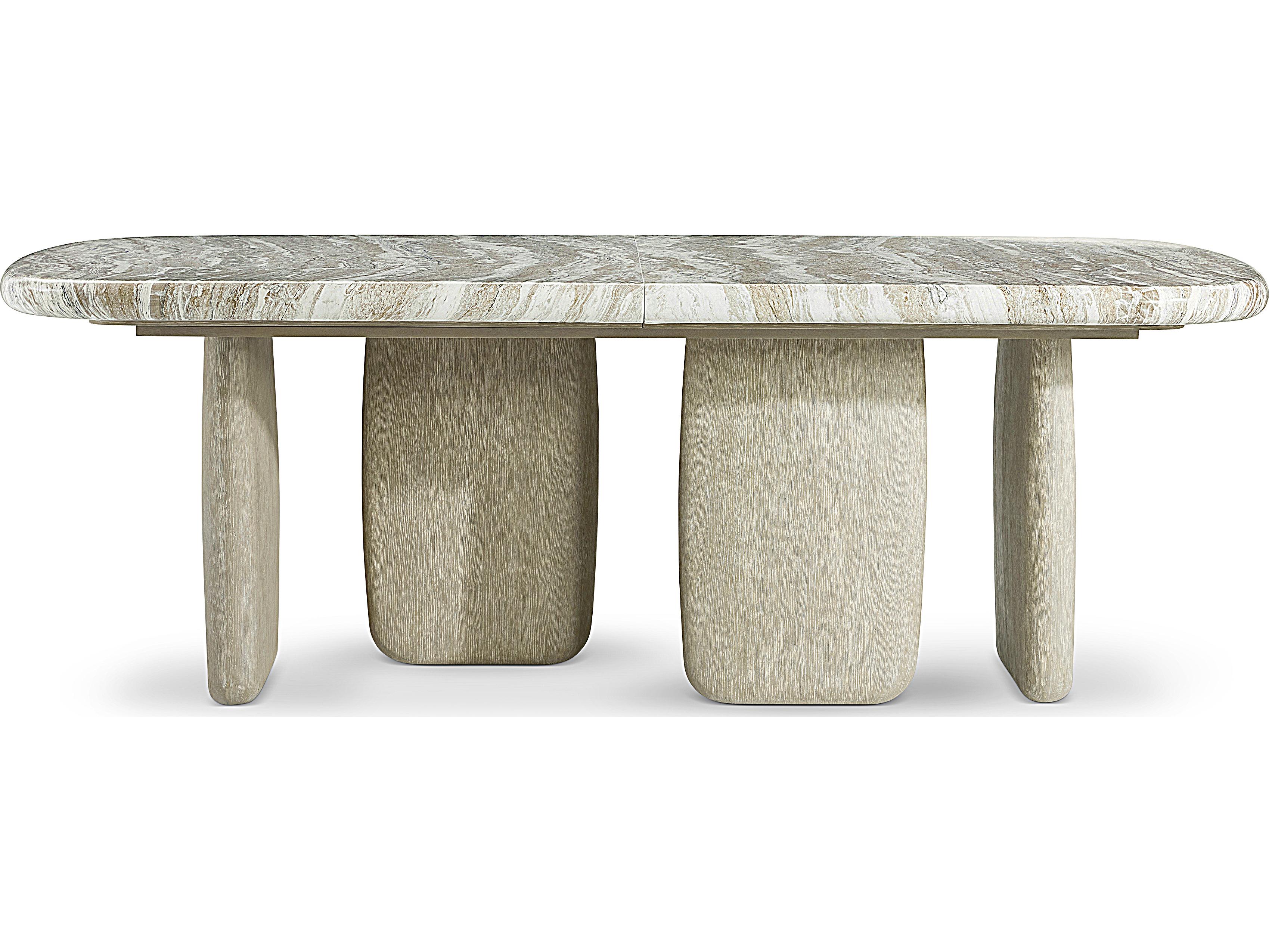Bernhardt Arcadia Faux Stone Kalta Dining Table