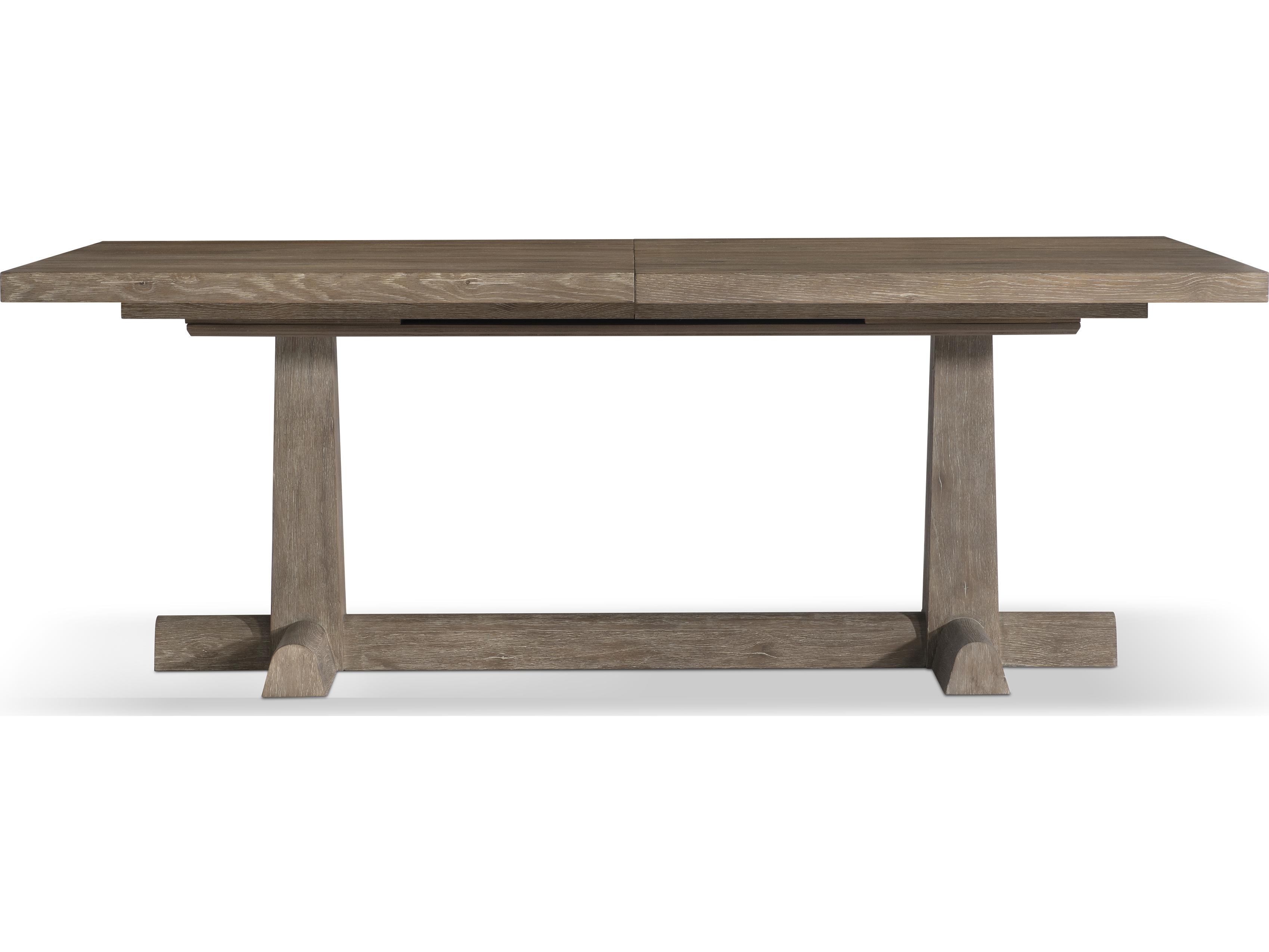 Bernhardt Tribeca Rectangular Wood Brown Dining Table
