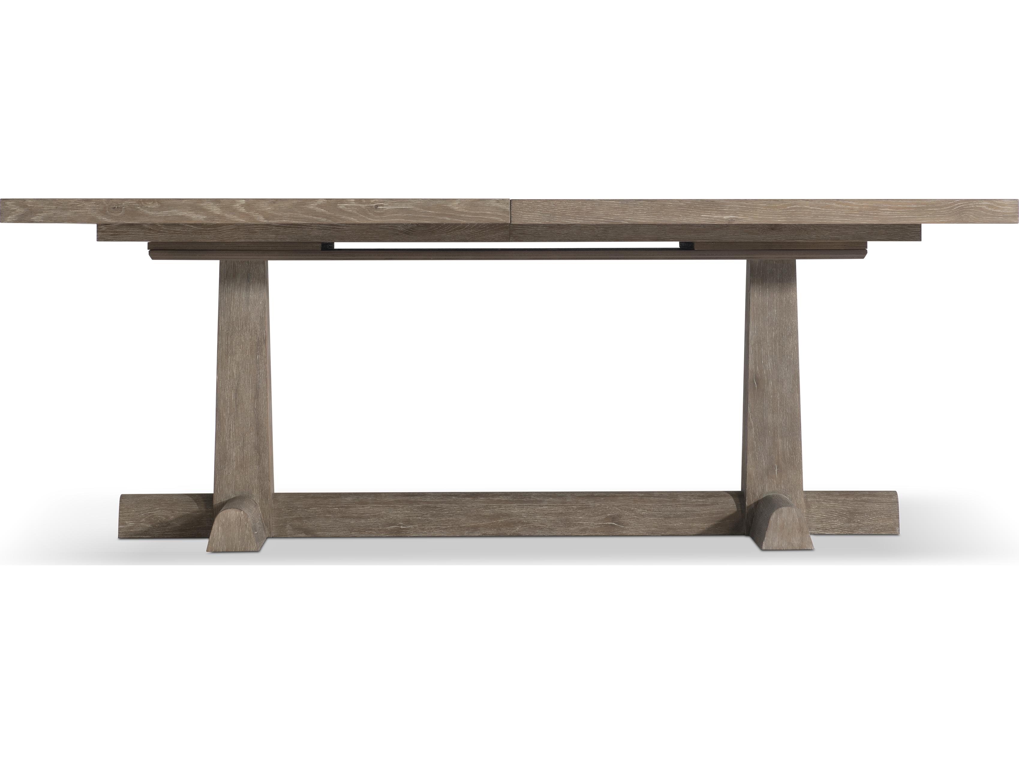 Bernhardt Tribeca Rectangular Wood Brown Dining Table
