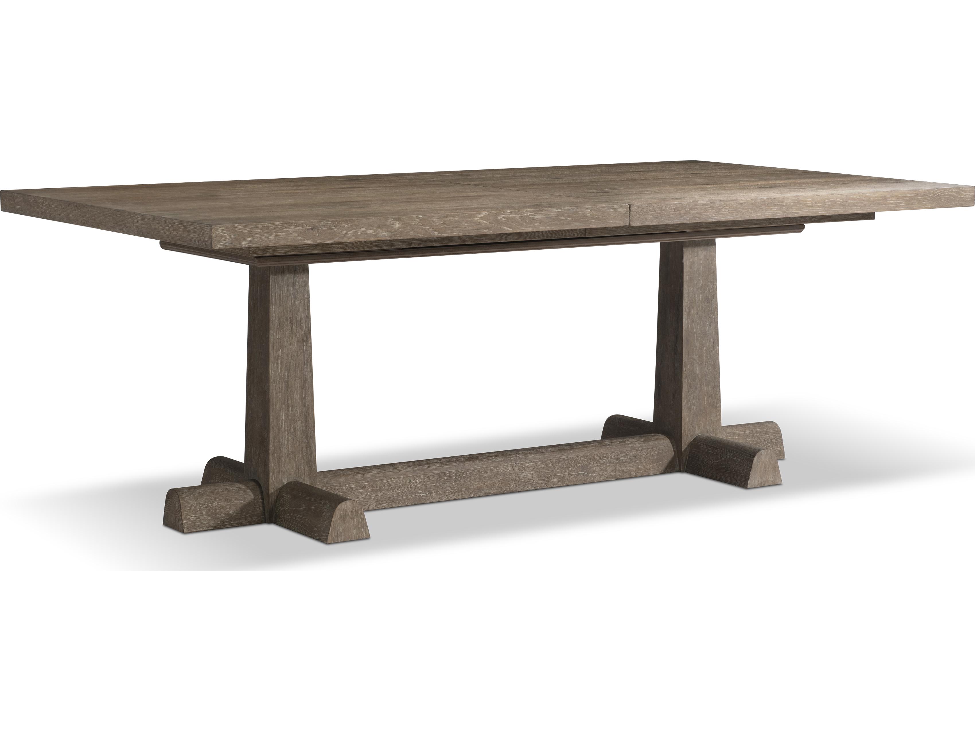 Bernhardt Tribeca Rectangular Wood Brown Dining Table