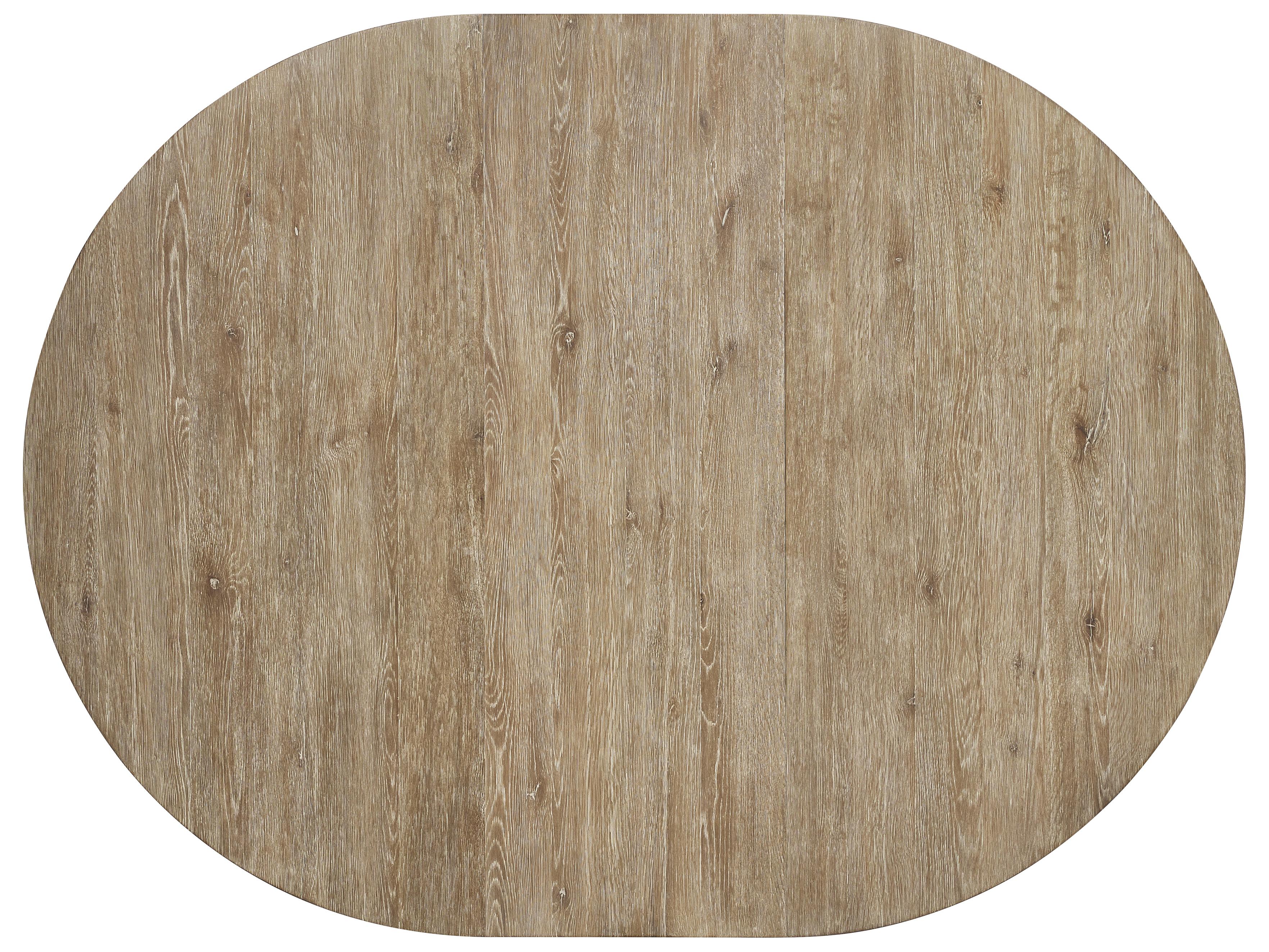 Bernhardt Tribeca Round Wood Aurum Dining Table