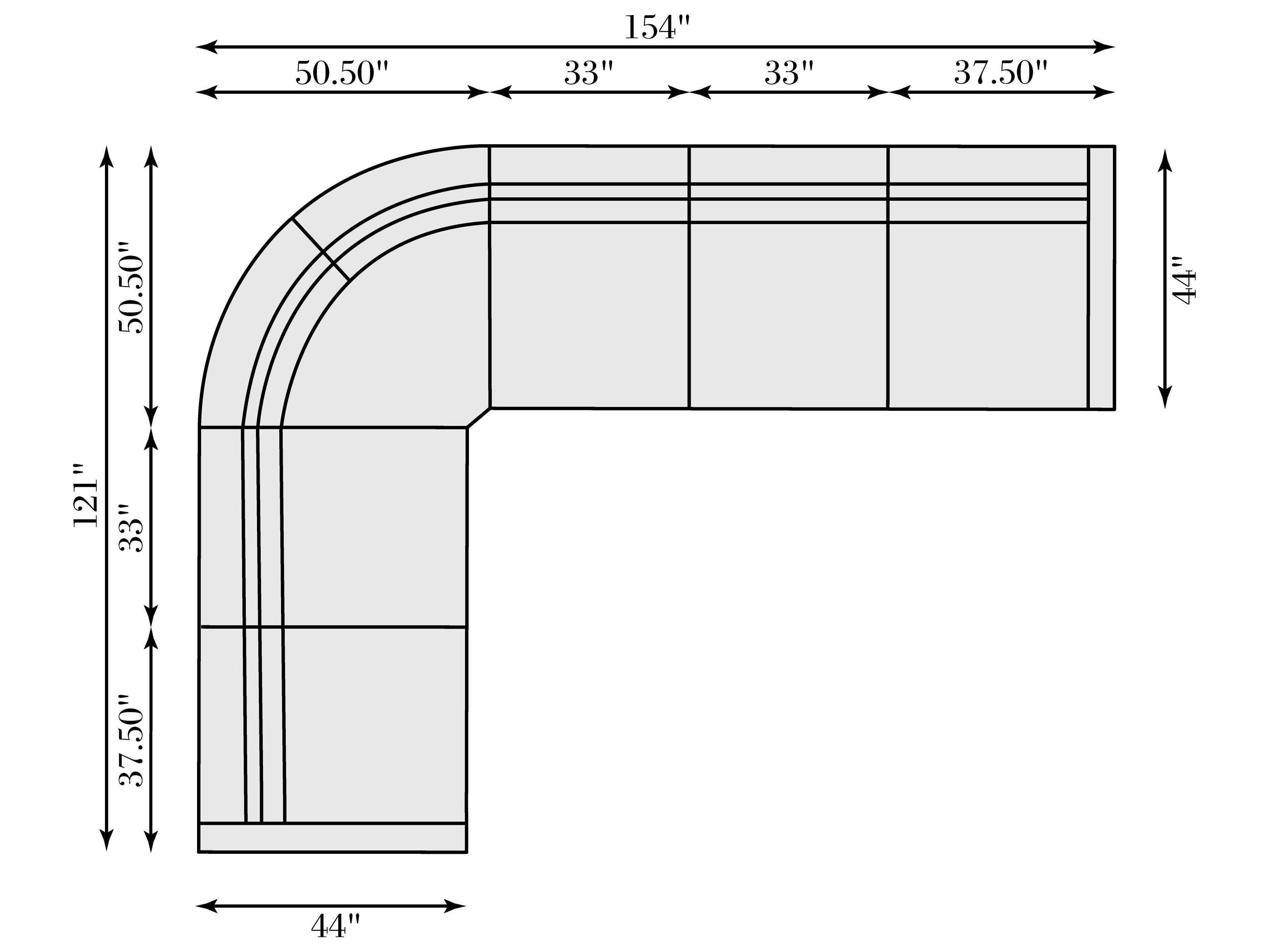 Bernhardt Gio Upholstered Sectional Sofa