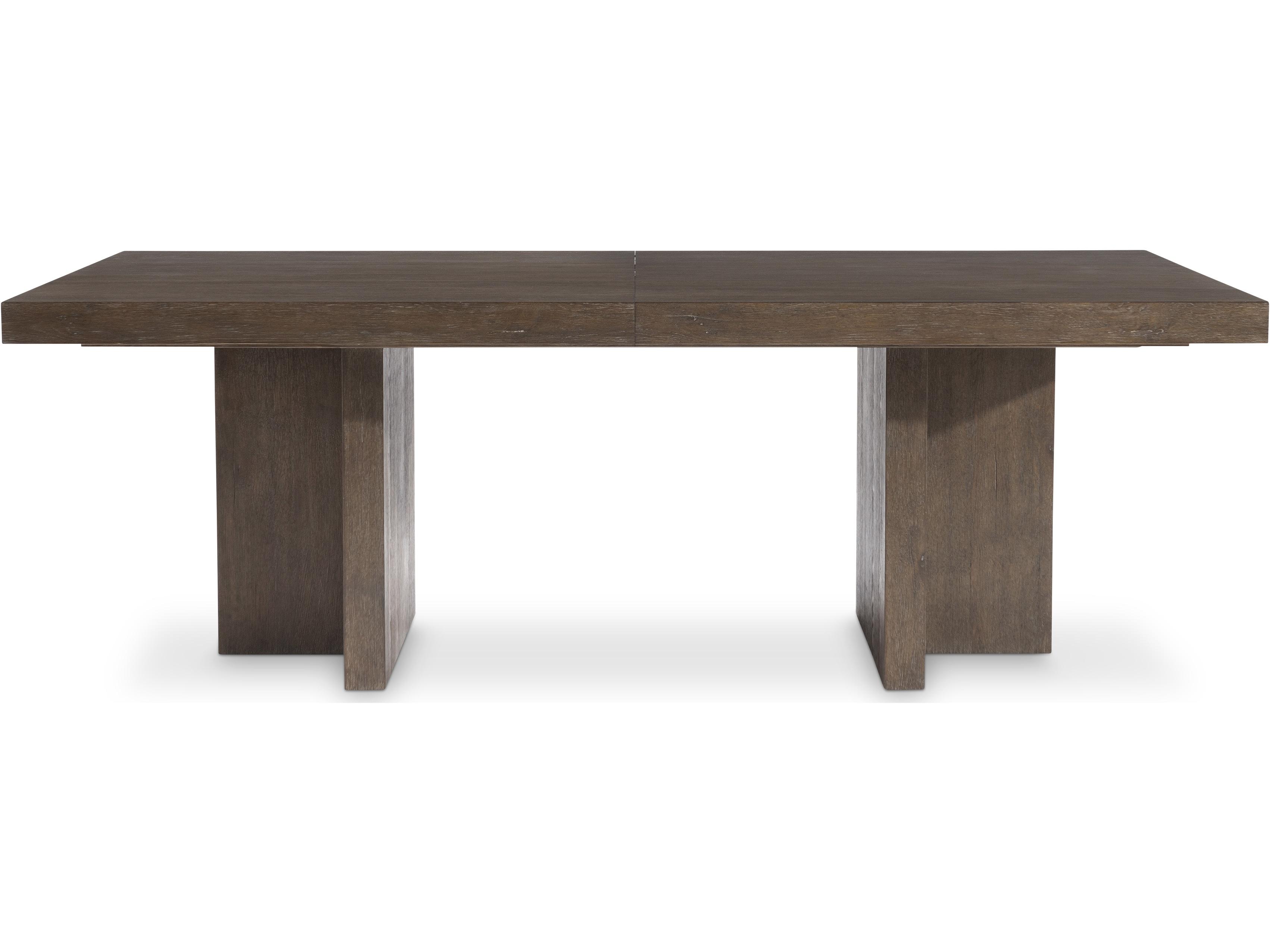 Bernhardt Outline Rectangular Wood Dining Table