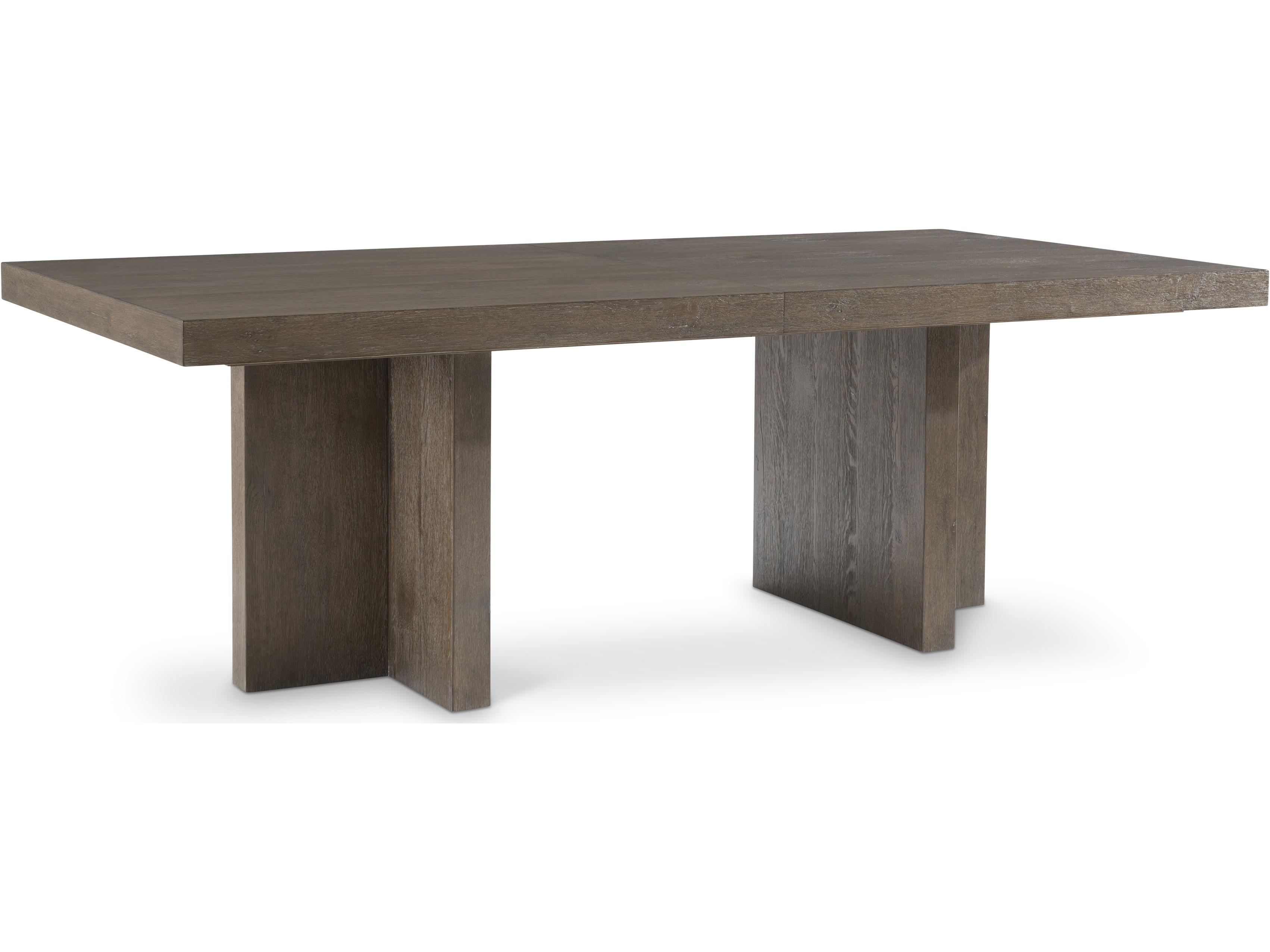 Bernhardt Outline Rectangular Wood Dining Table