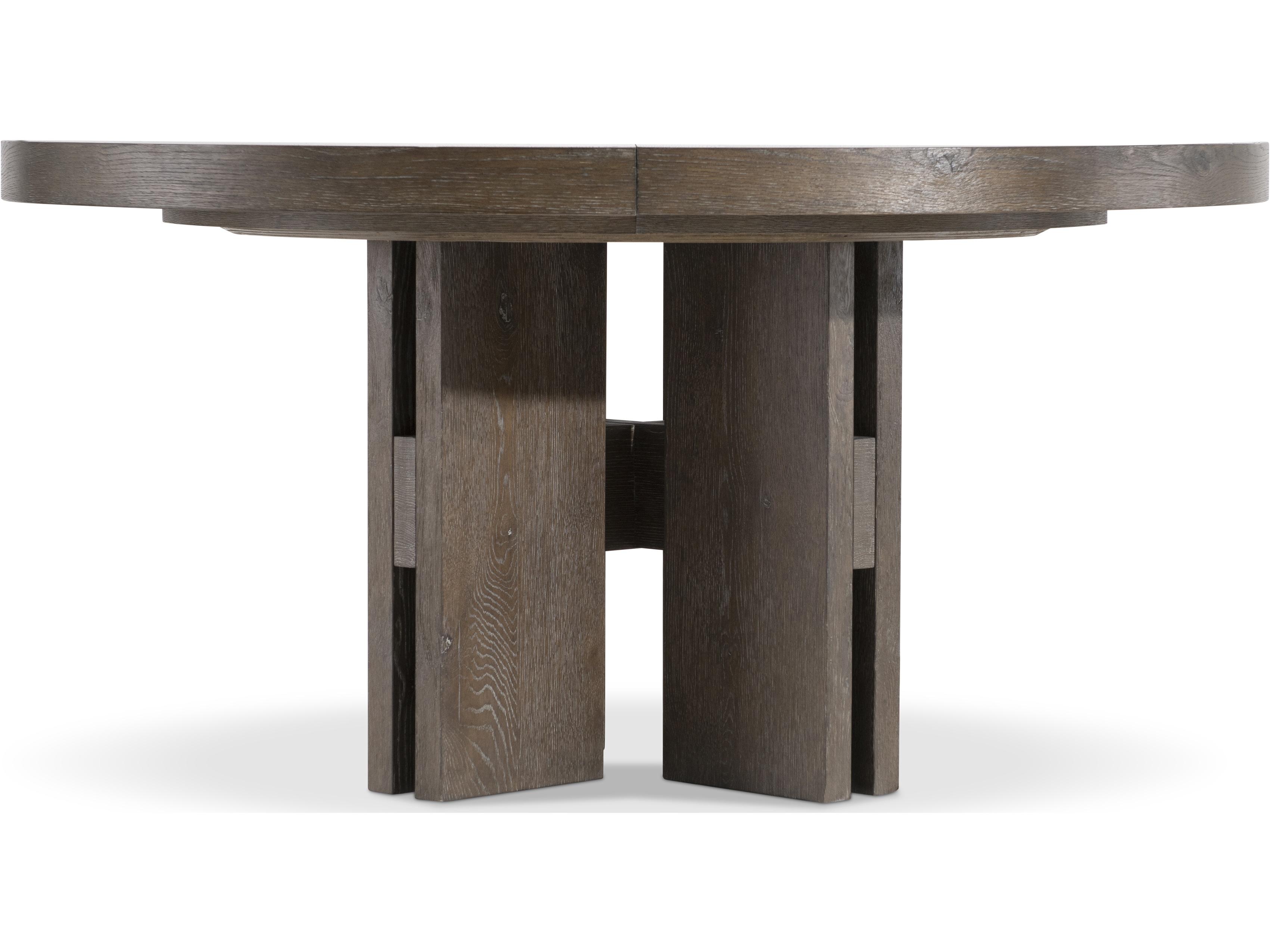 Bernhardt Outline Round Wood Dining Table