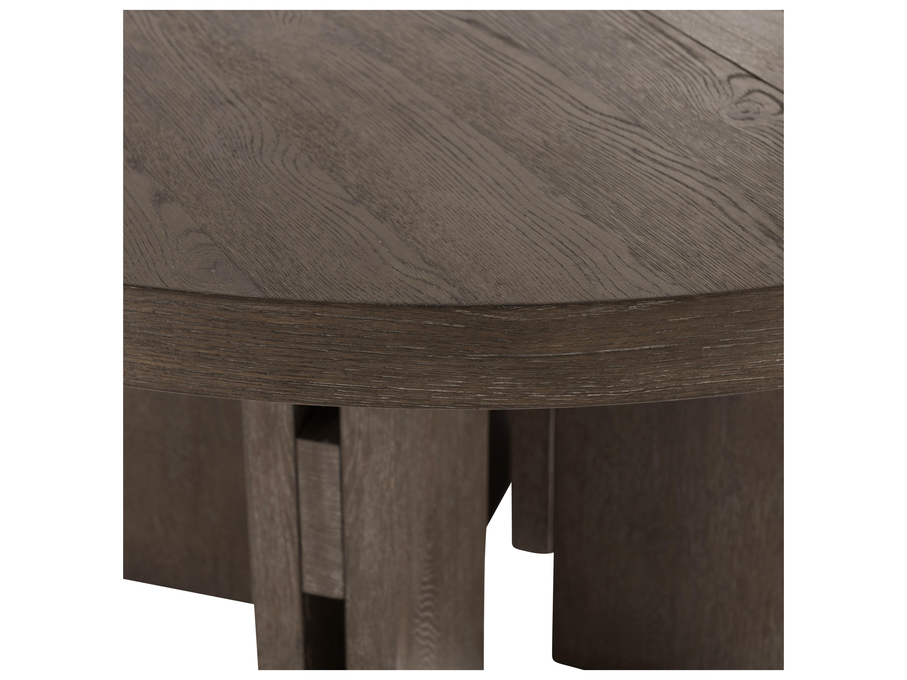 Bernhardt Outline Round Wood Dining Table
