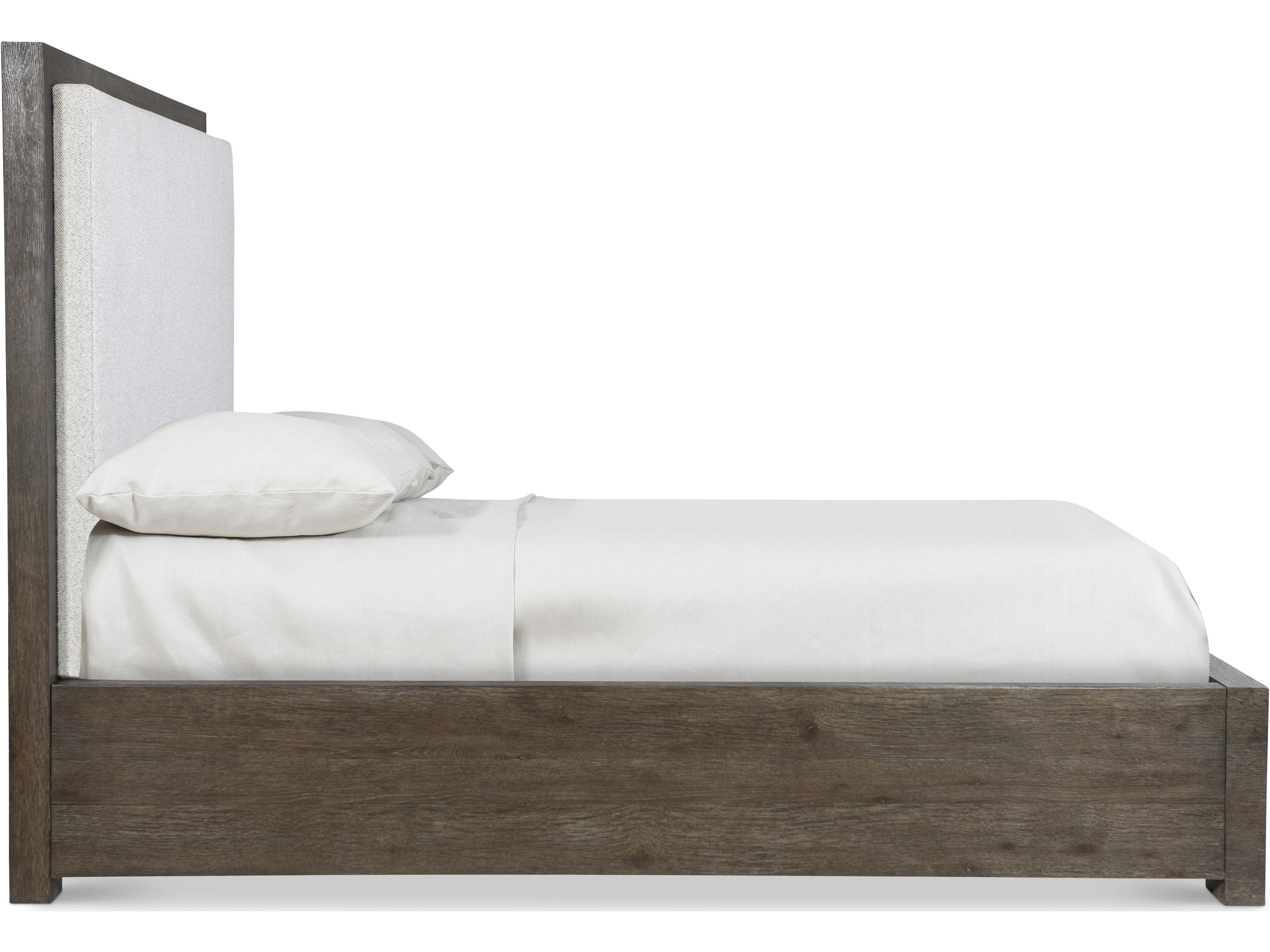 Bernhardt Outline Beige Wood California King Panel Bed