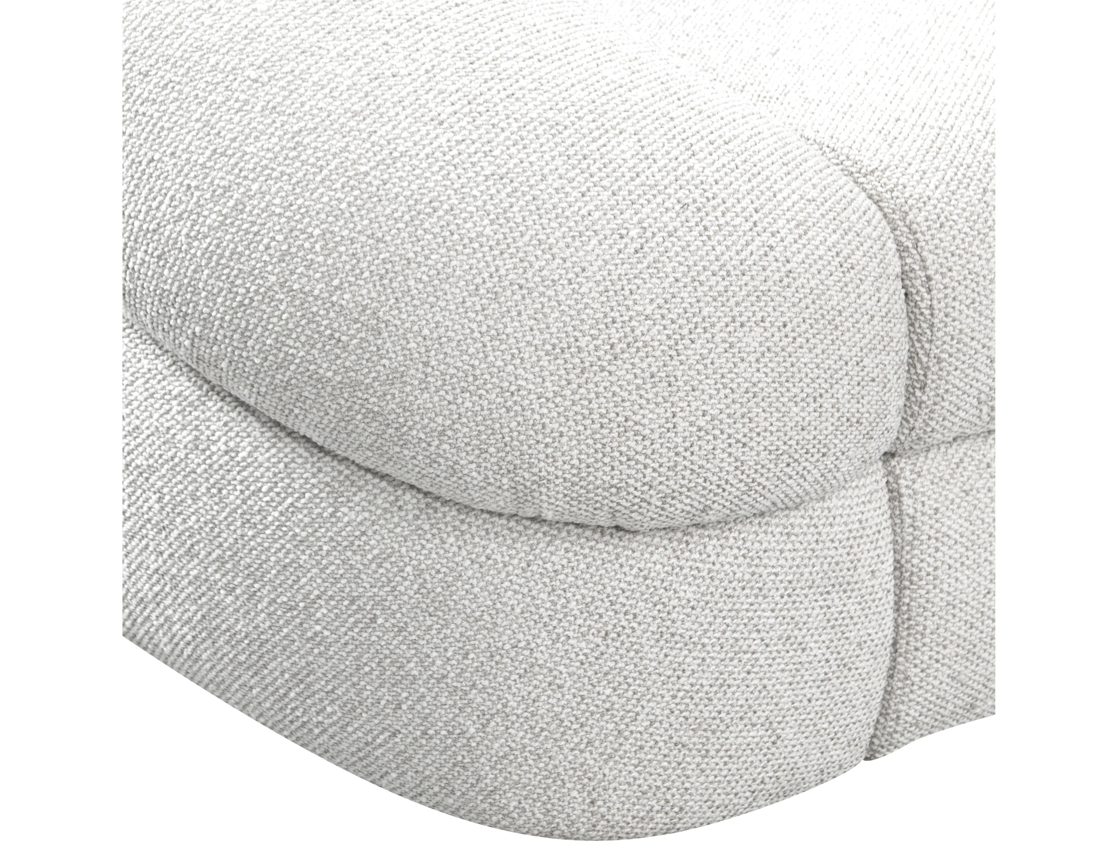 Bernhardt Massimo White Upholstered Sectional Sofa