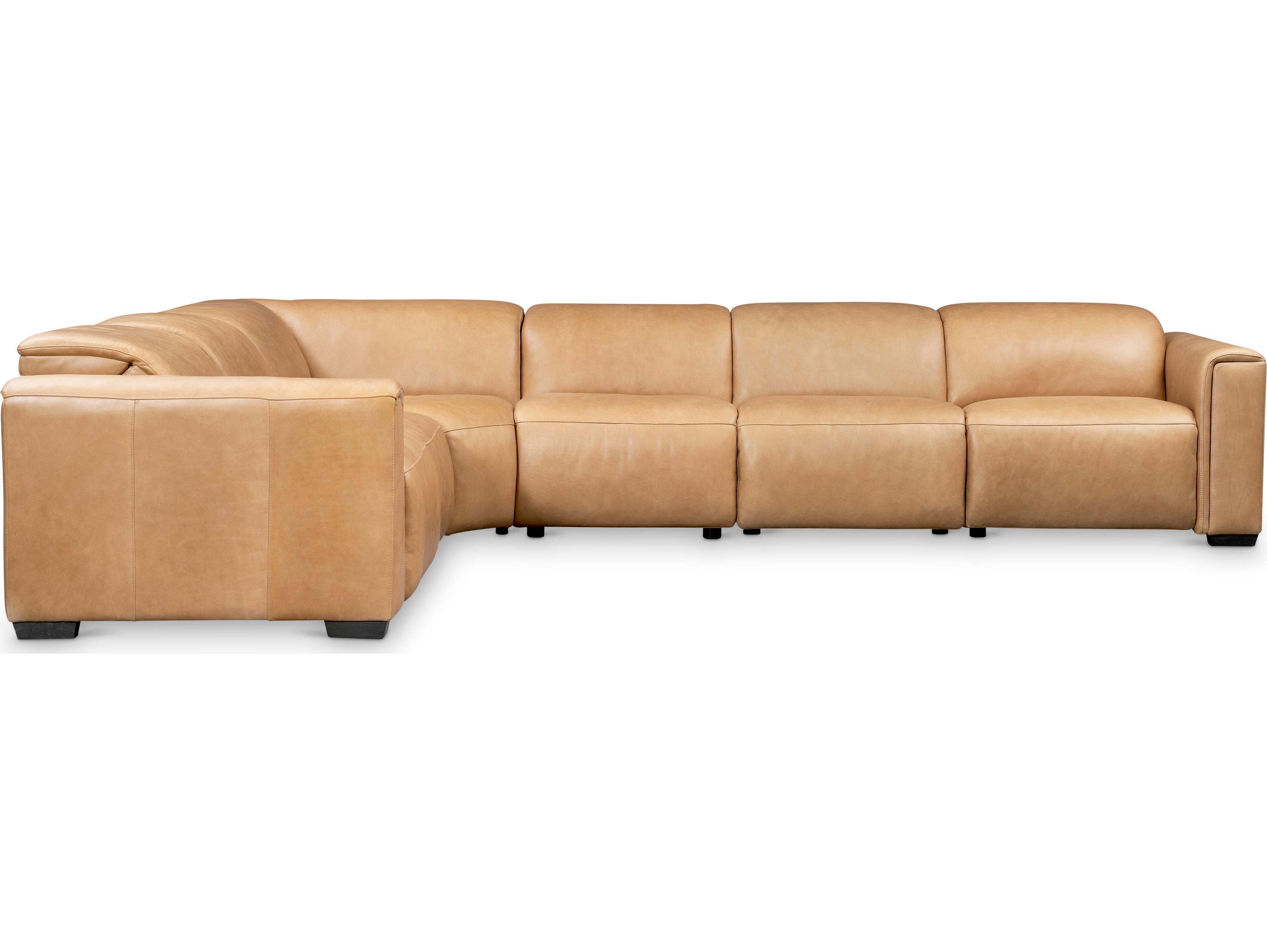 Bernhardt Billings Leather Sectional Sofa