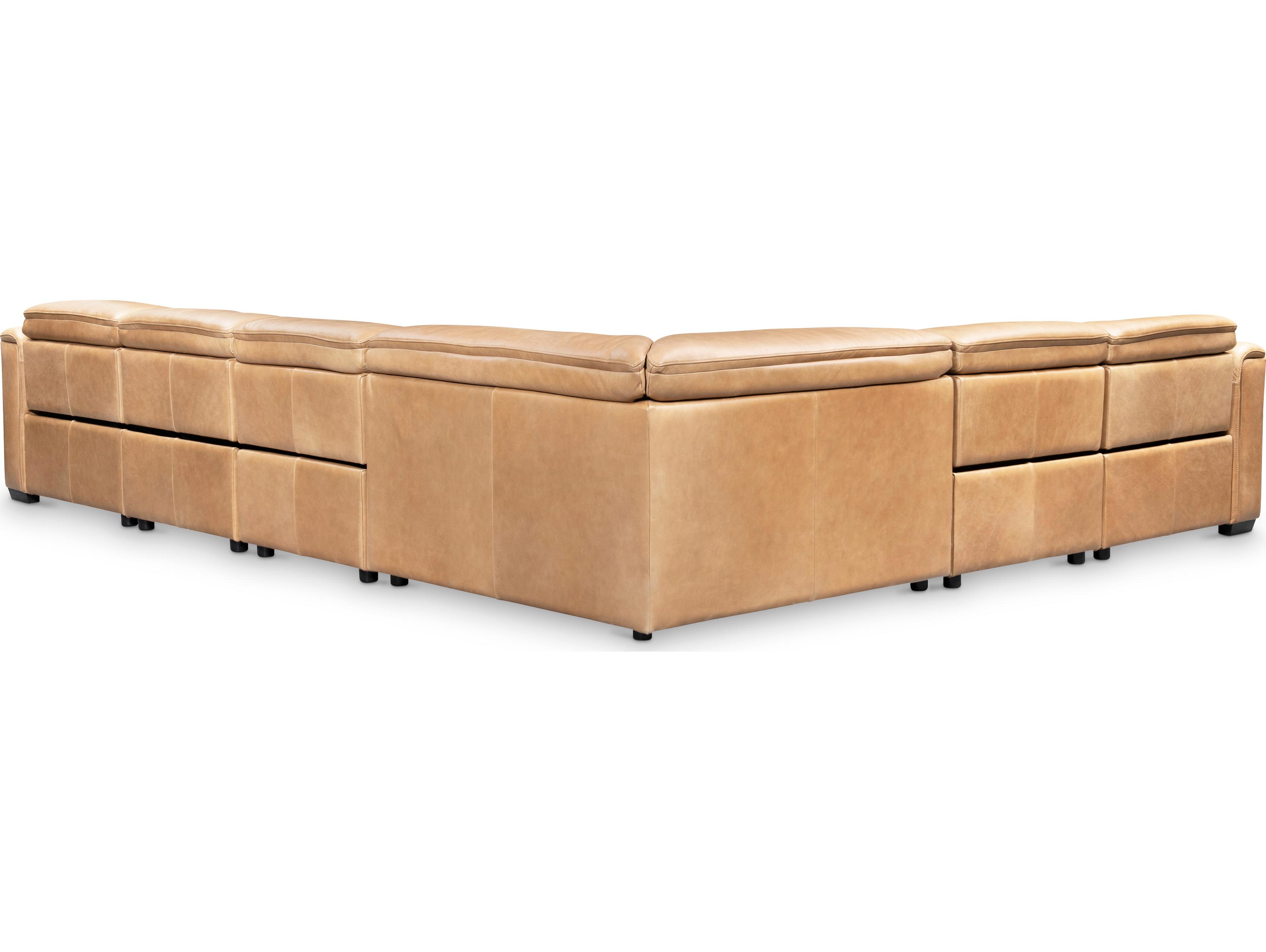 Bernhardt Billings Leather Sectional Sofa