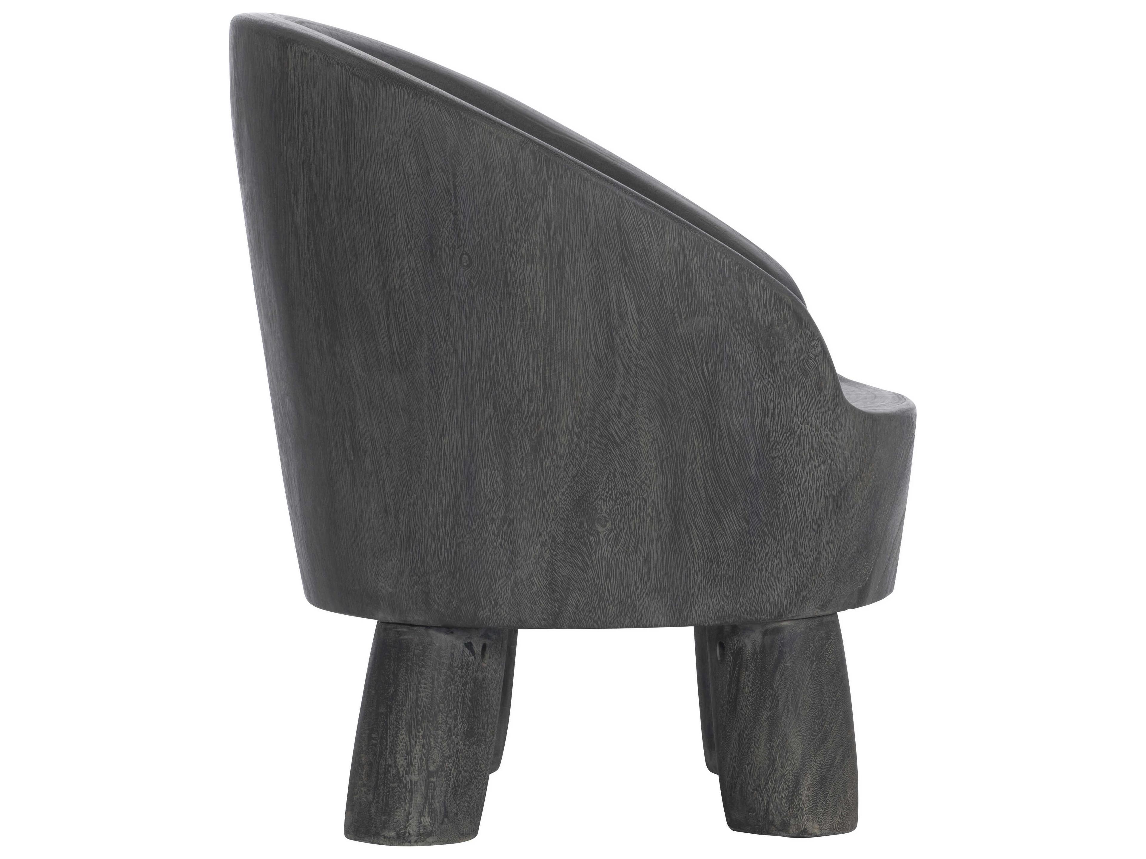 Bernhardt Interiors Luca Gray Accent Chair