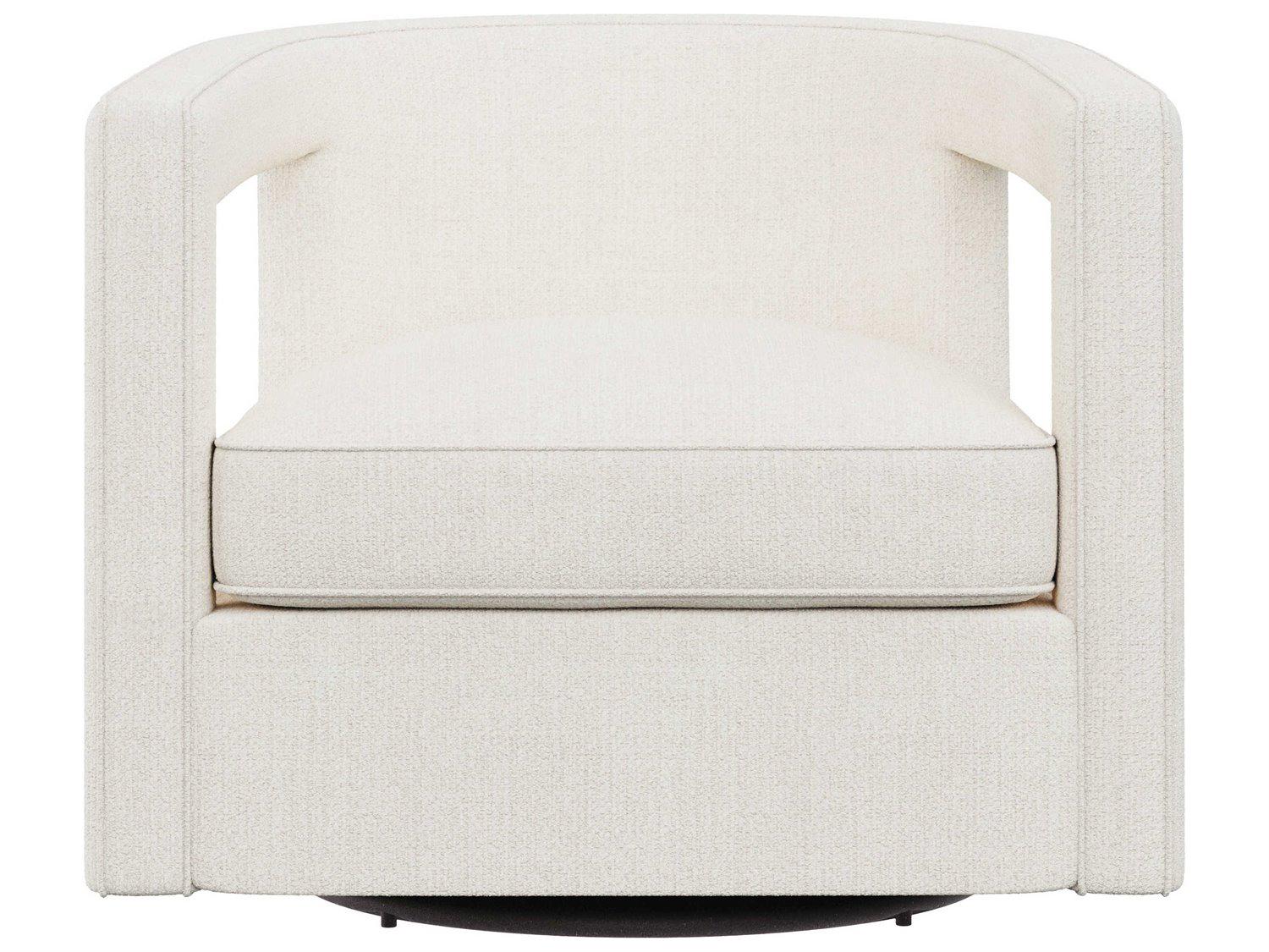 Bernhardt Alana Swivel Fabric Accent Chair