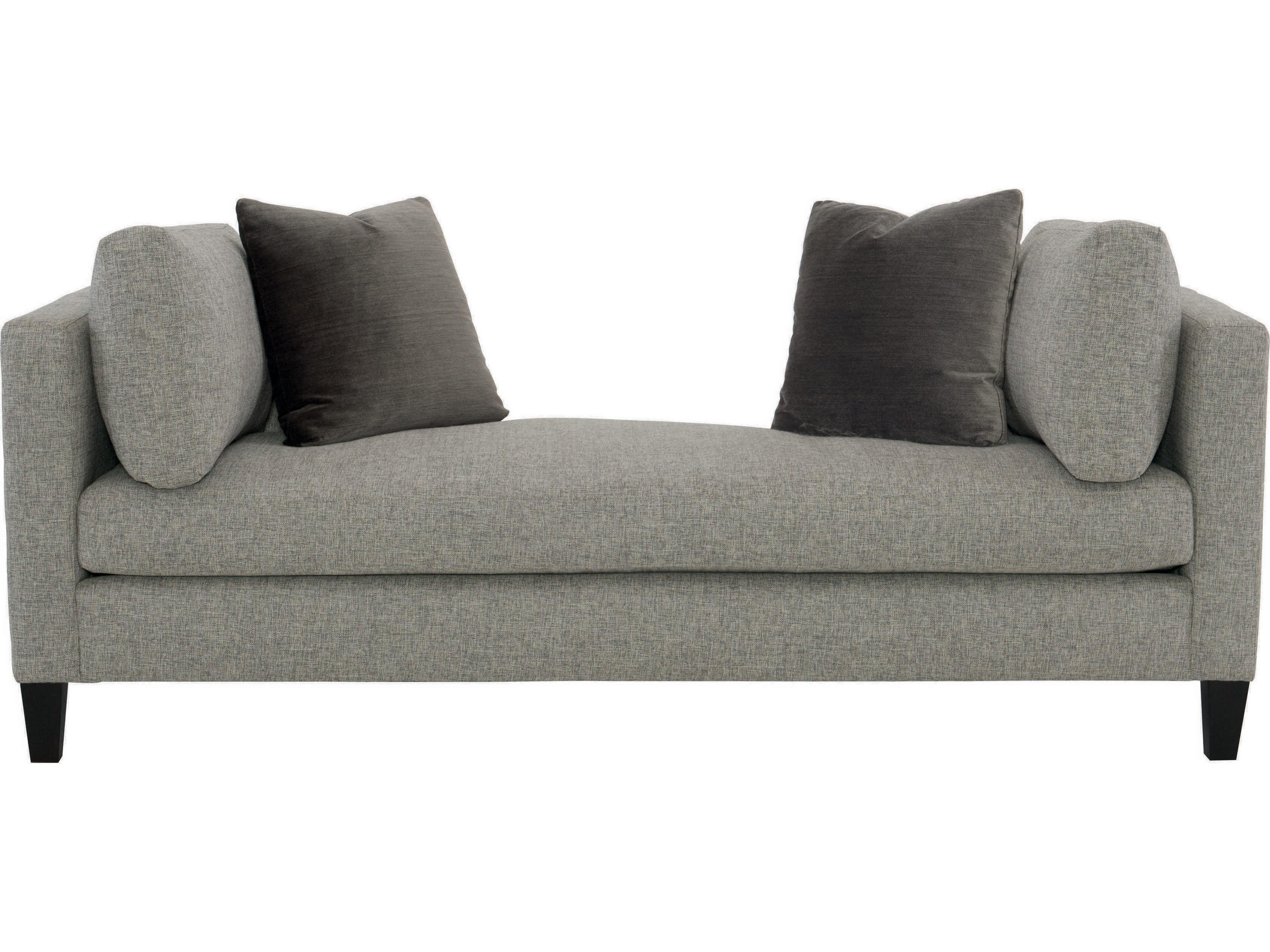 Bernhardt Saxon Mocha Upholstered Chaise