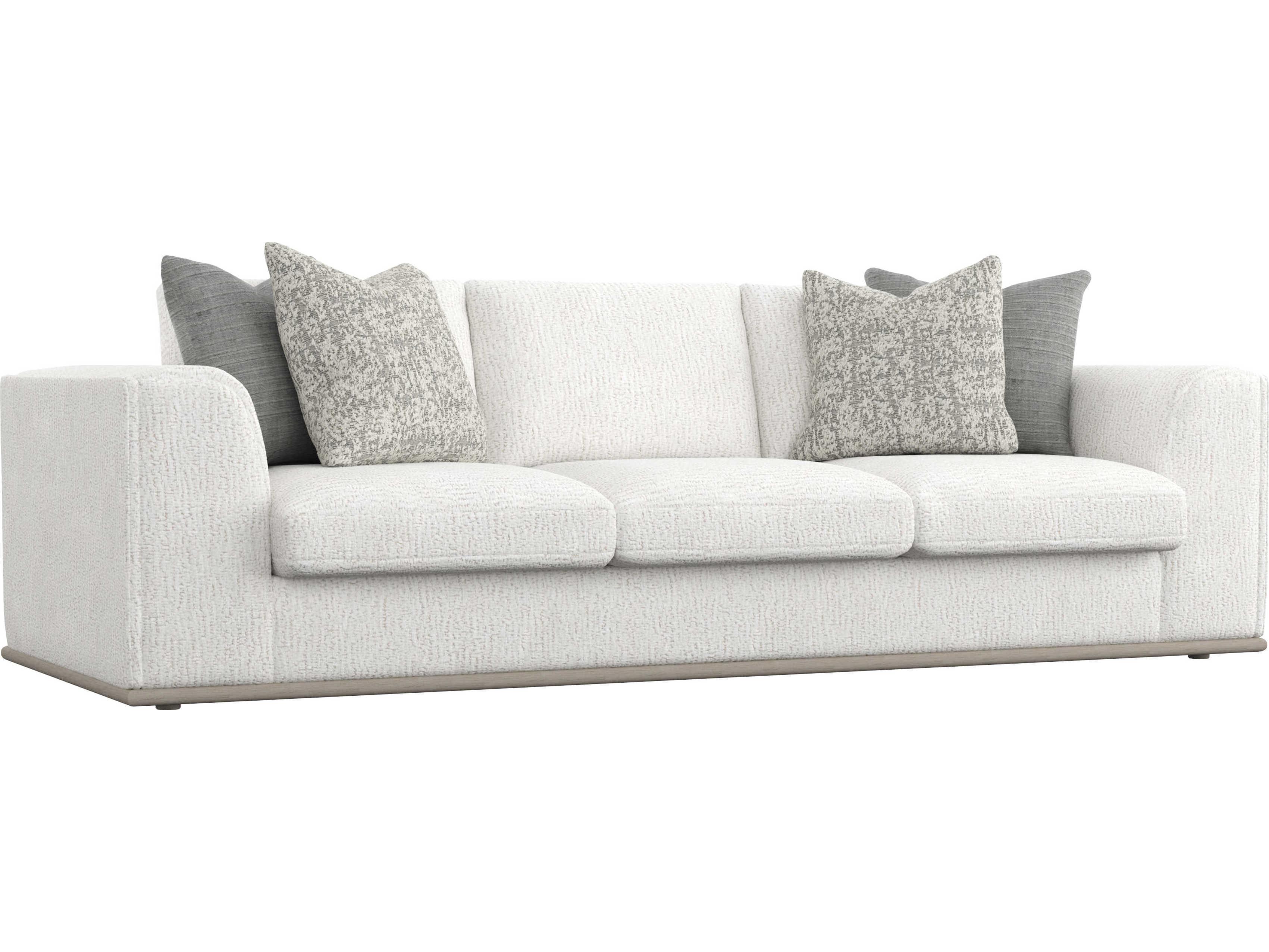 Bernhardt Prague Greige Upholstered Sofa