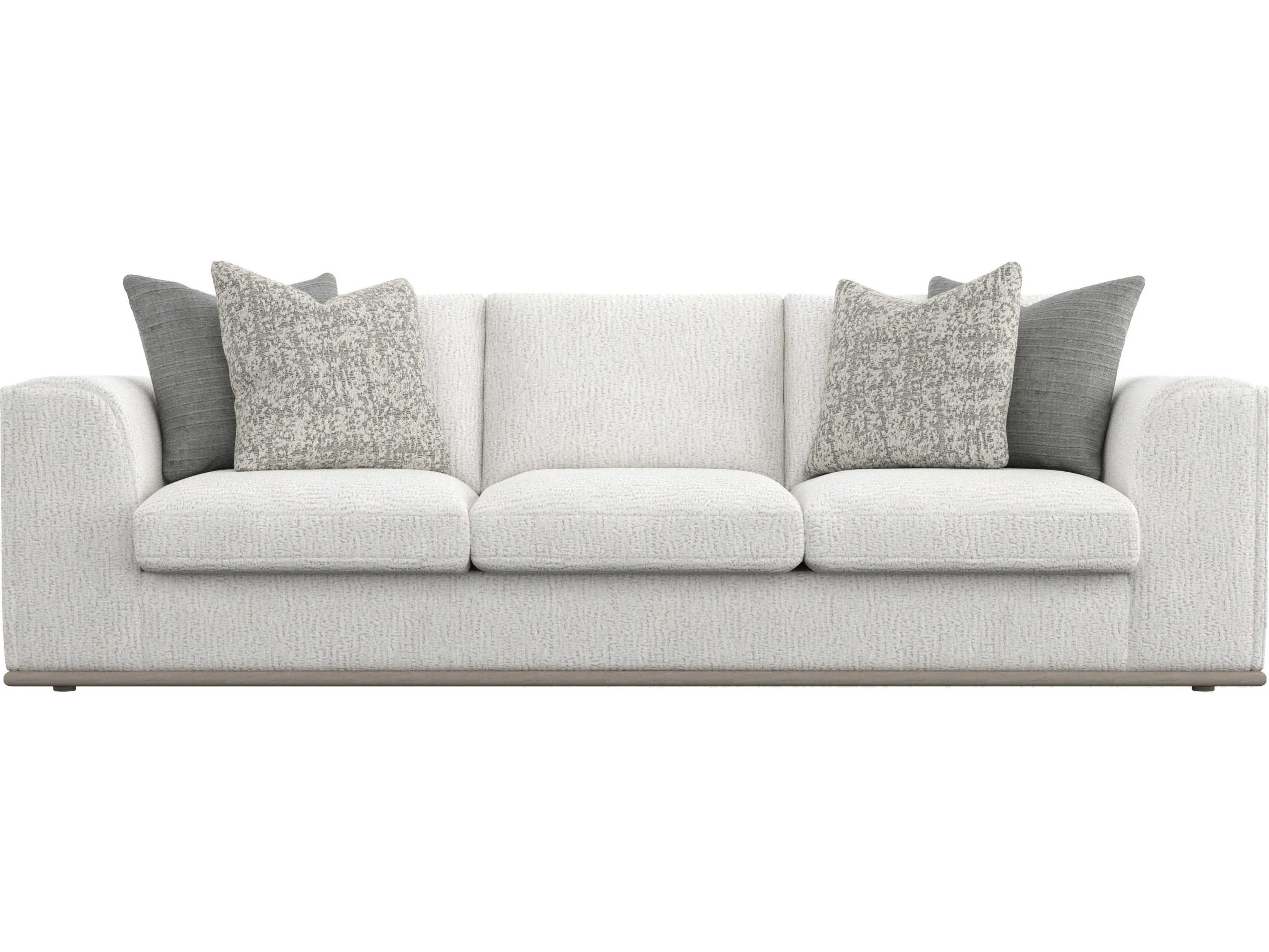 Bernhardt Prague Greige Upholstered Sofa
