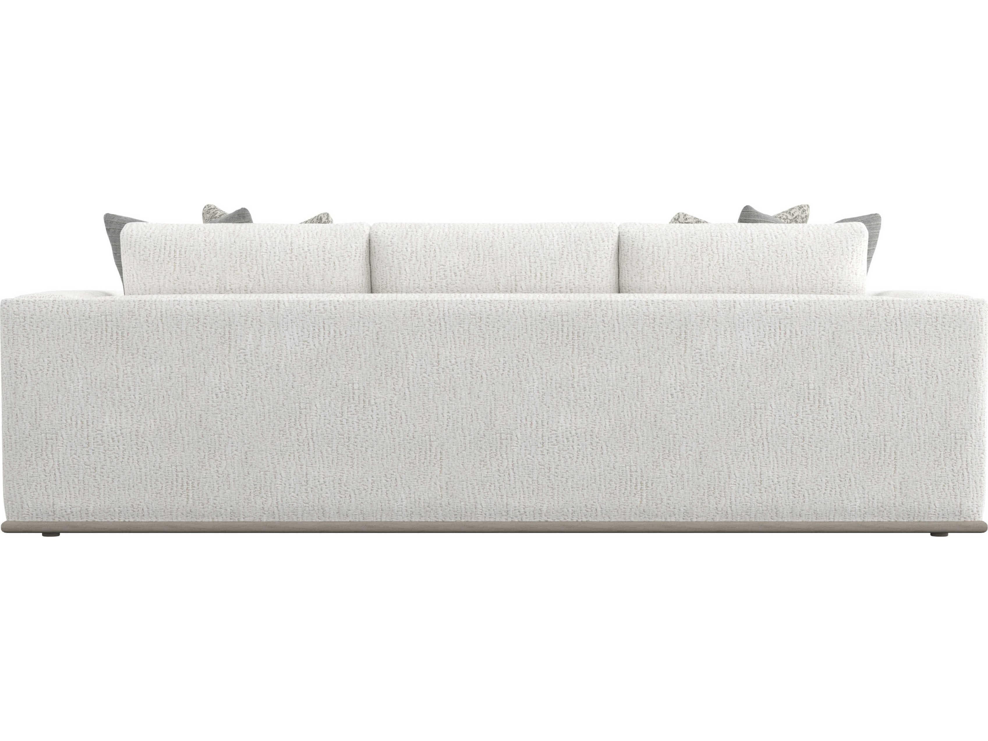 Bernhardt Prague Greige Upholstered Sofa