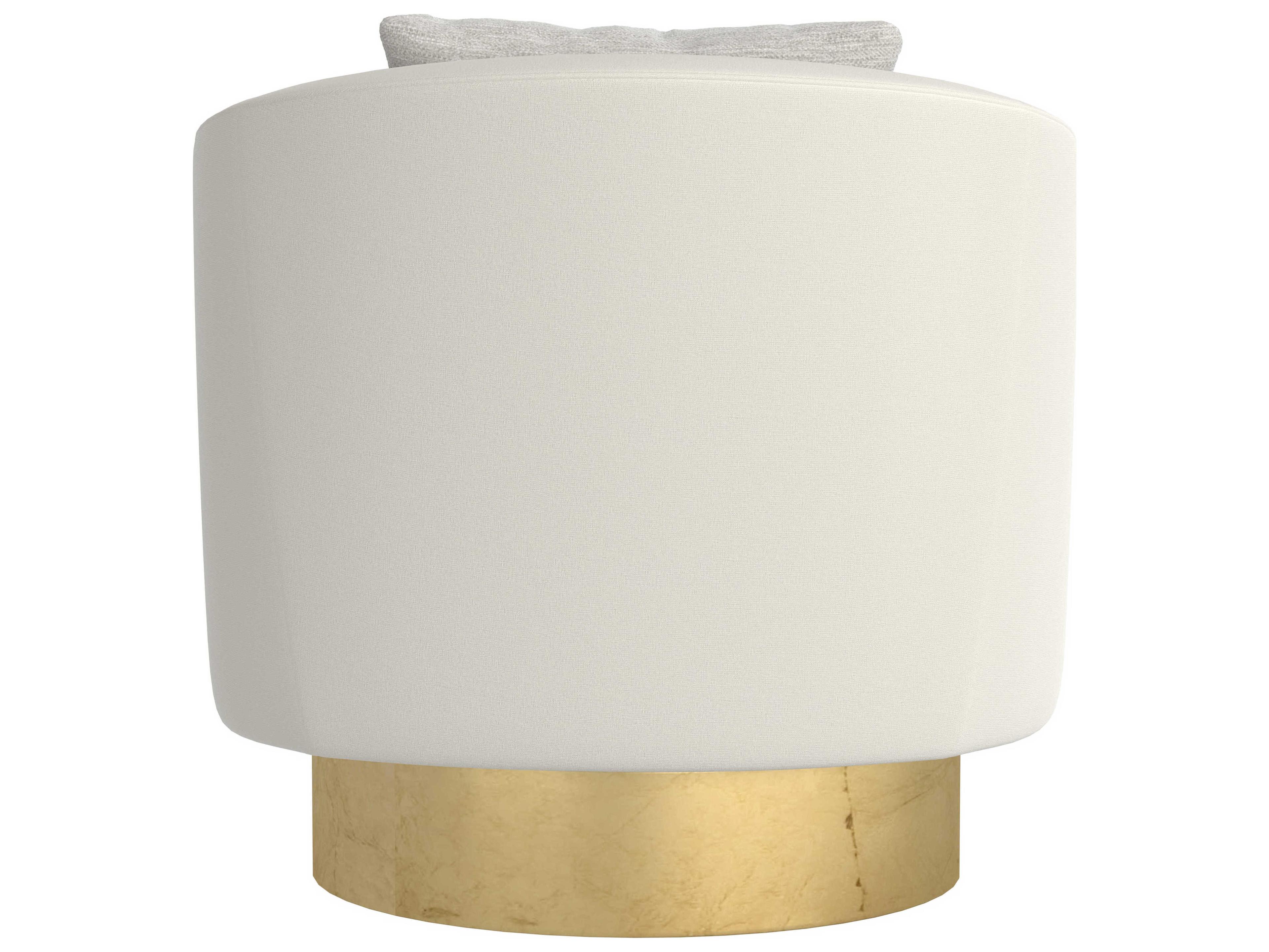 Bernhardt Camino Swivel Fabric Accent Chair