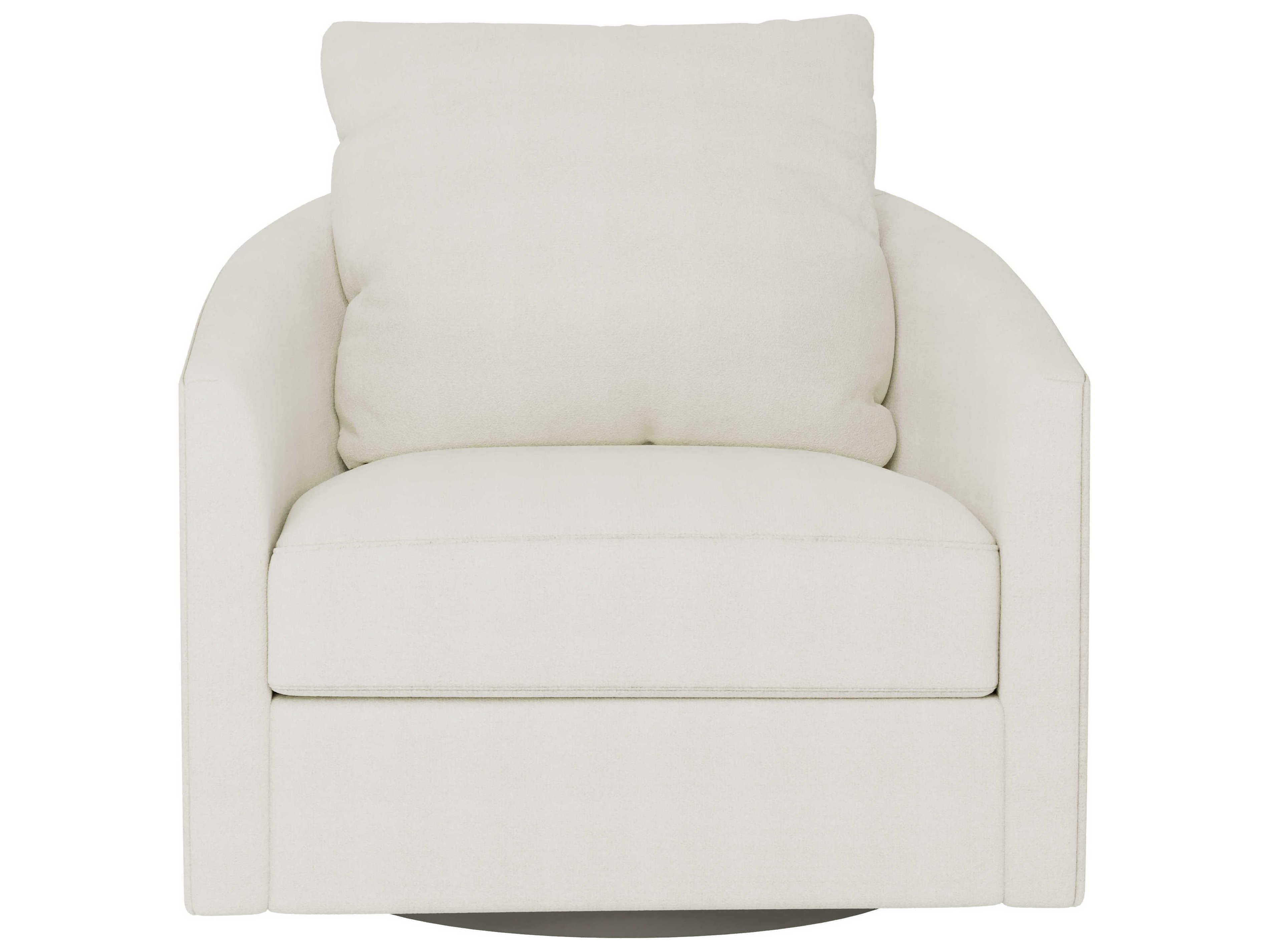 Bernhardt Interiors Astoria Swivel Fabric Accent Chair