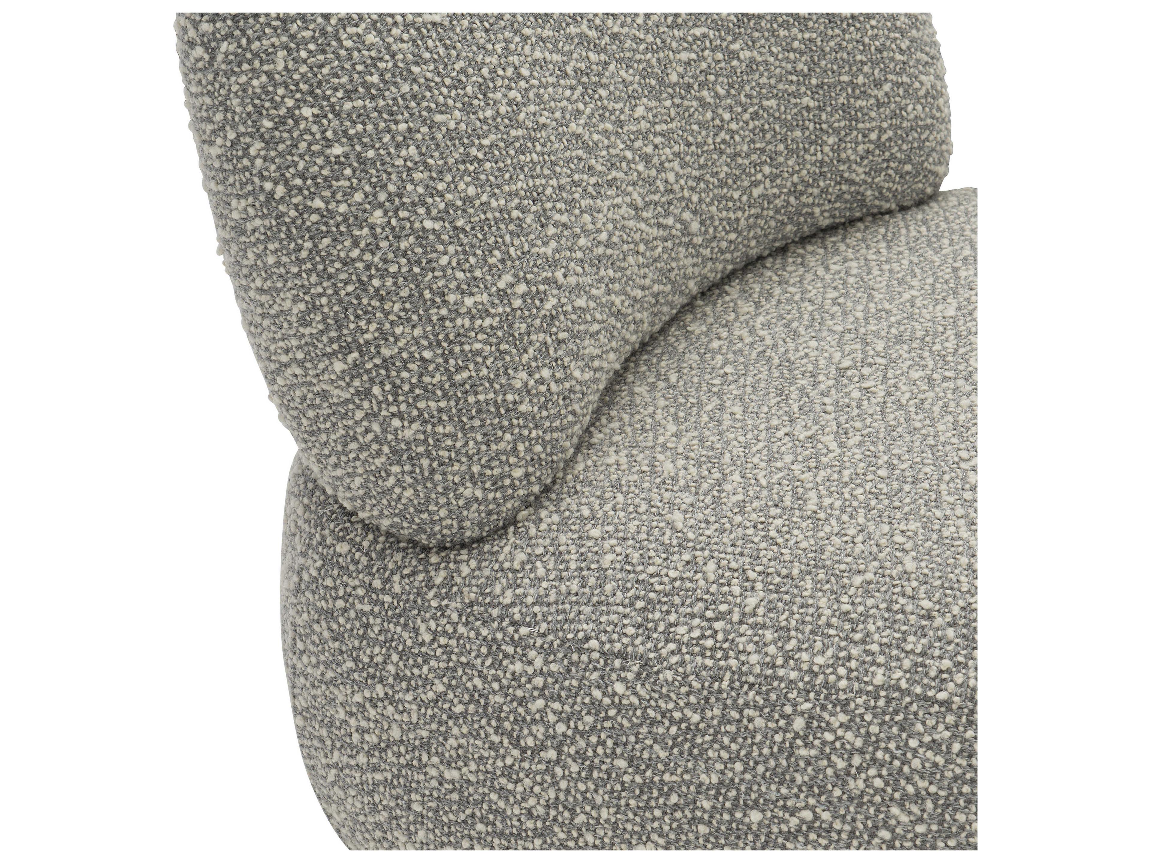 Bernhardt Interiors Lulu Swivel Fabric Accent Chair