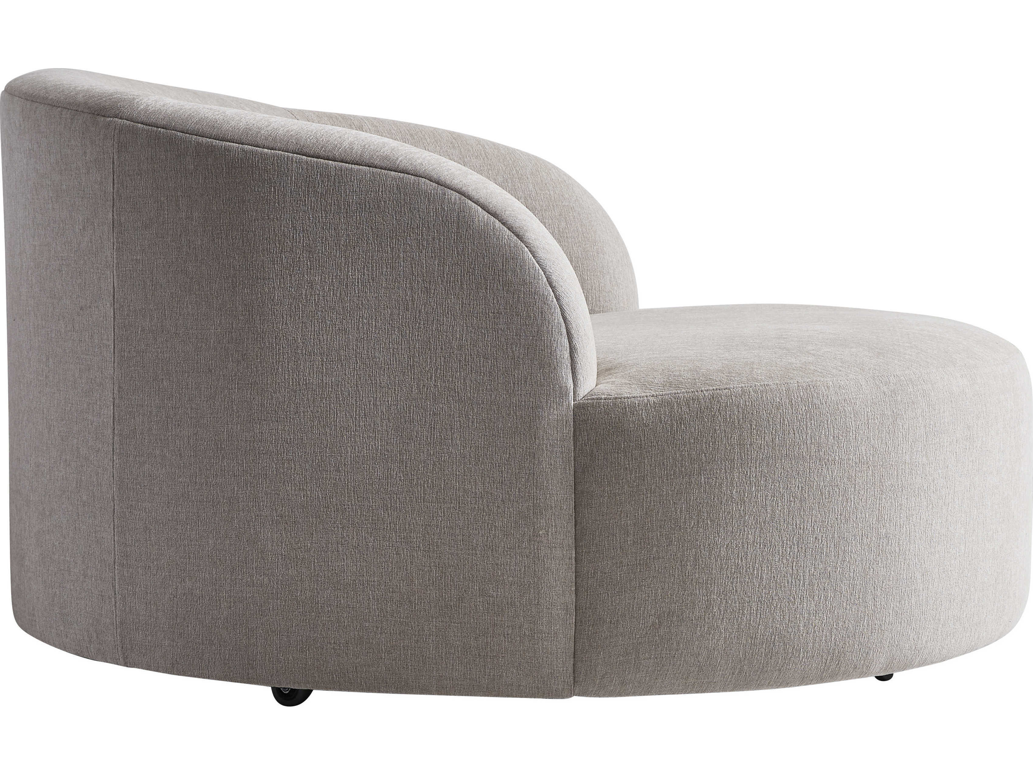 Bernhardt Grey Solid Wood Upholstered Daybed Bed