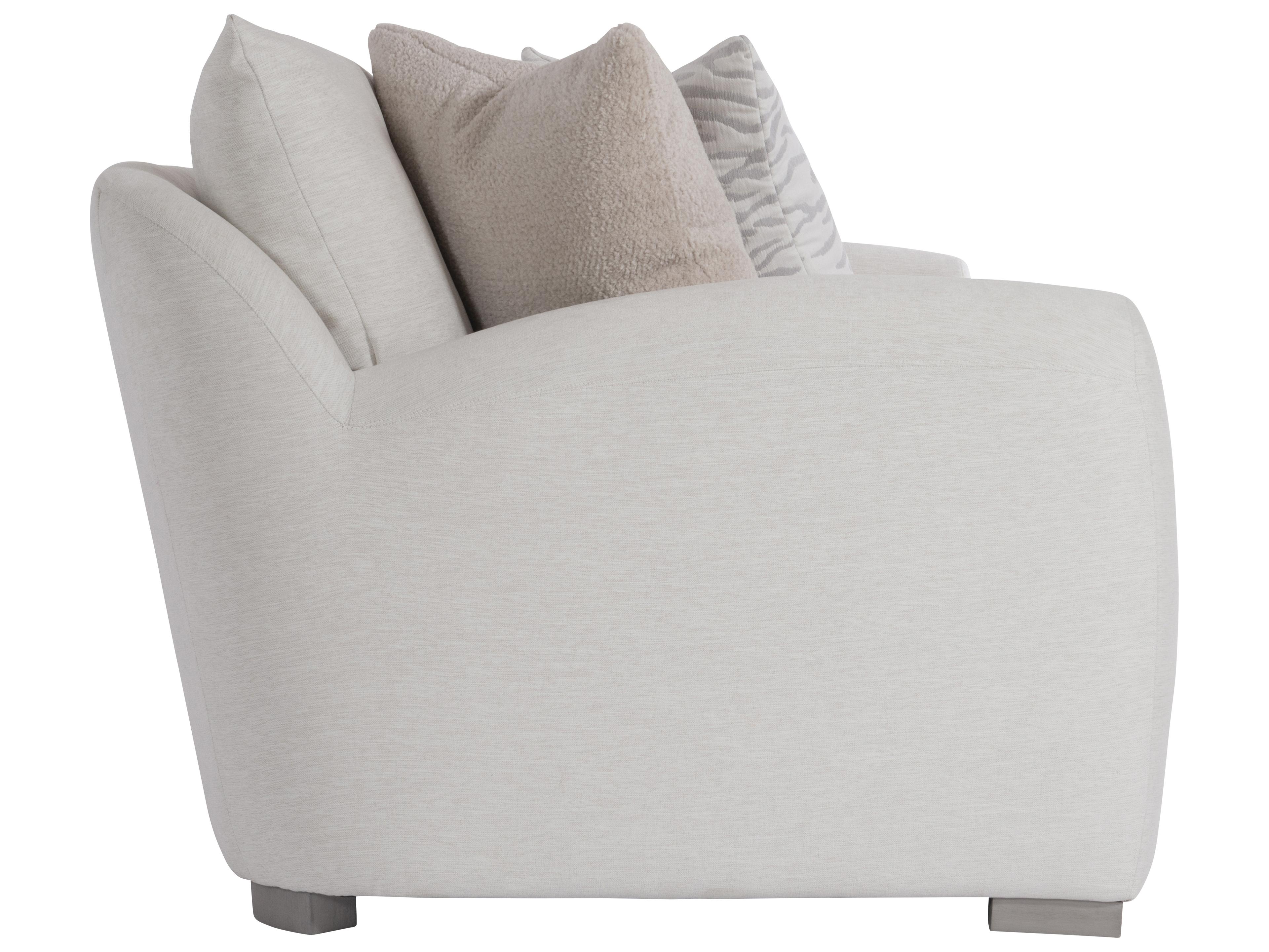 Bernhardt Plush White cream Upholstered Sofa