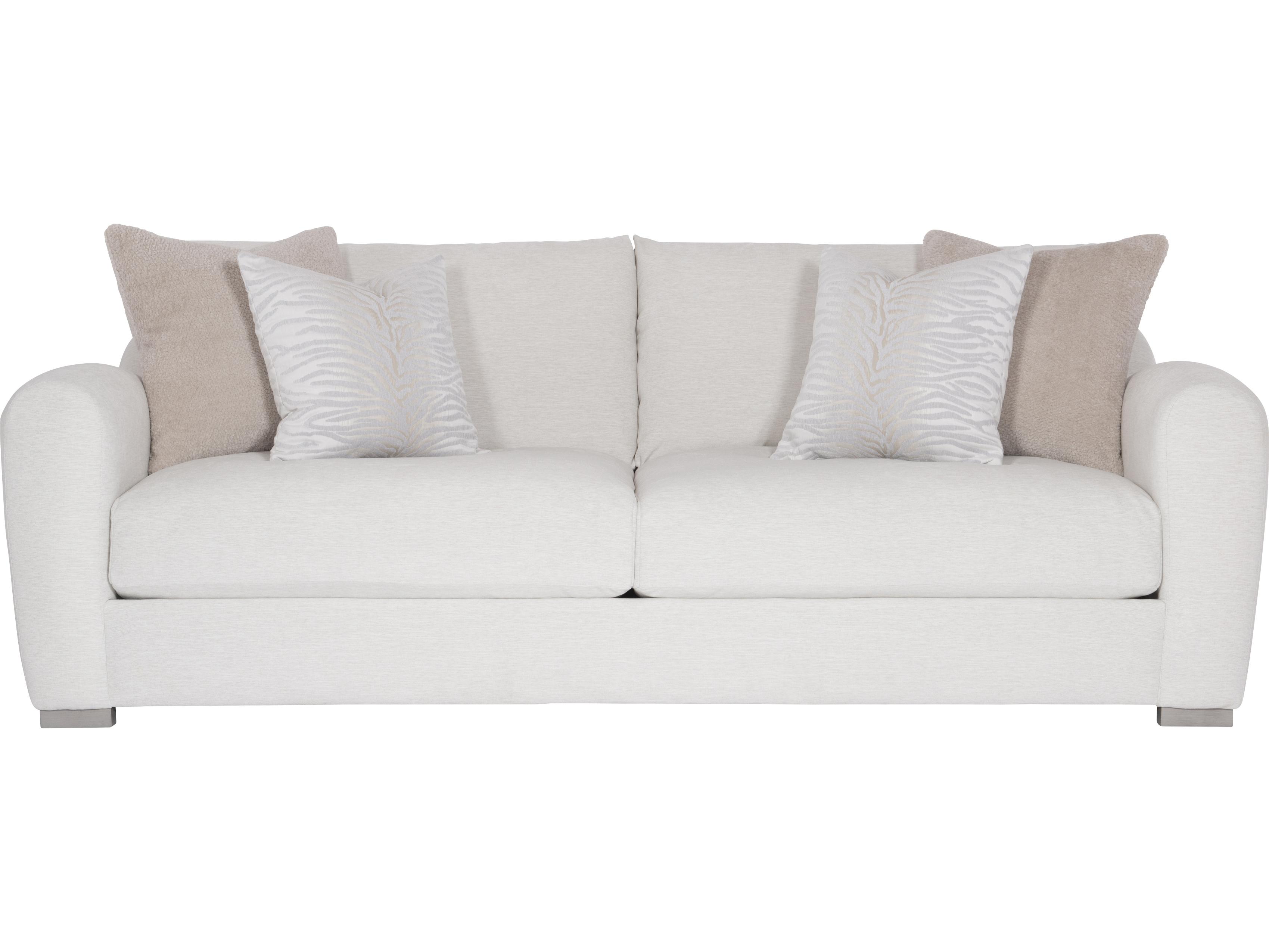 Bernhardt Plush White cream Upholstered Sofa