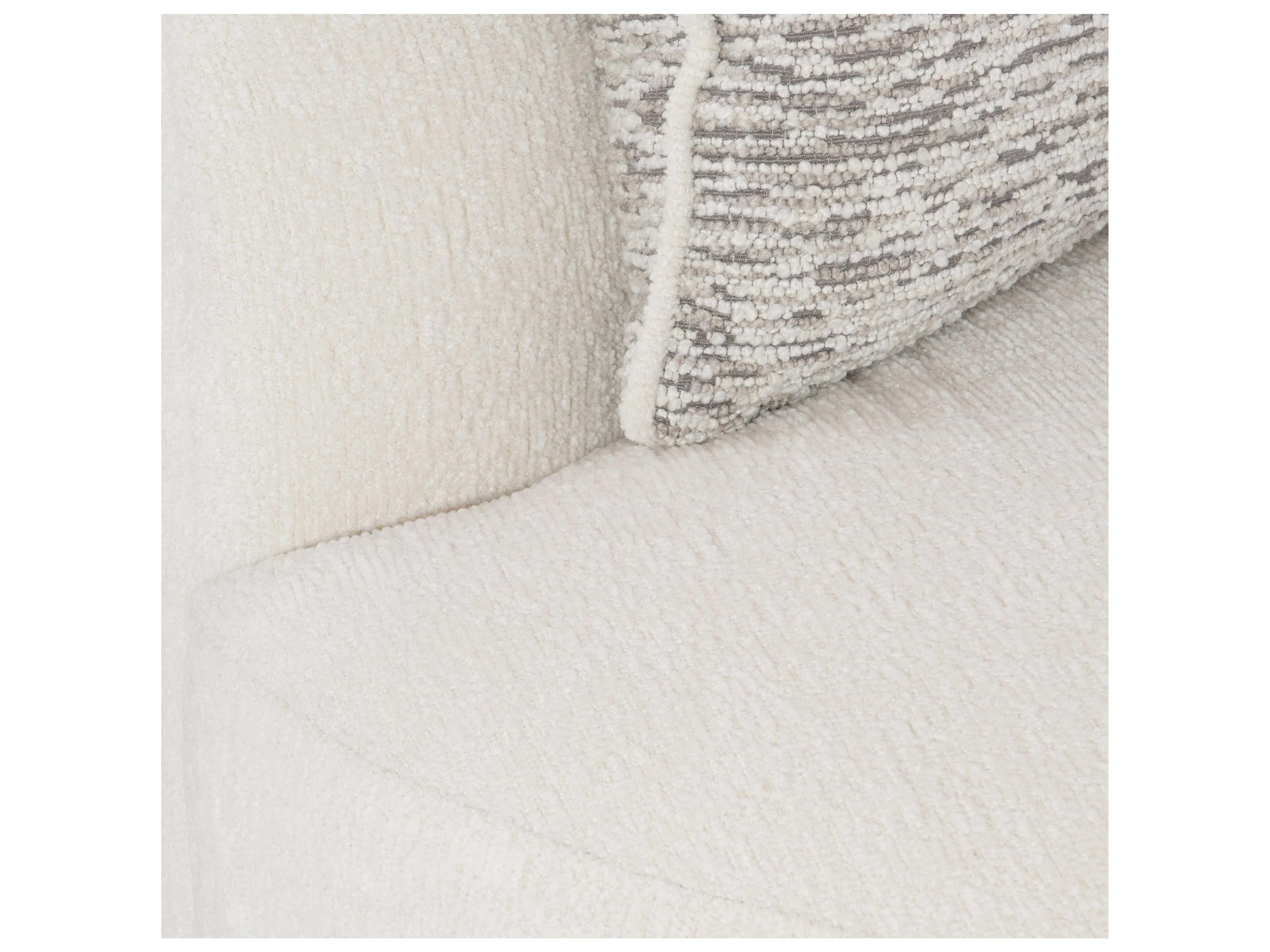 Bernhardt Plush Elle White Upholstered Sofa